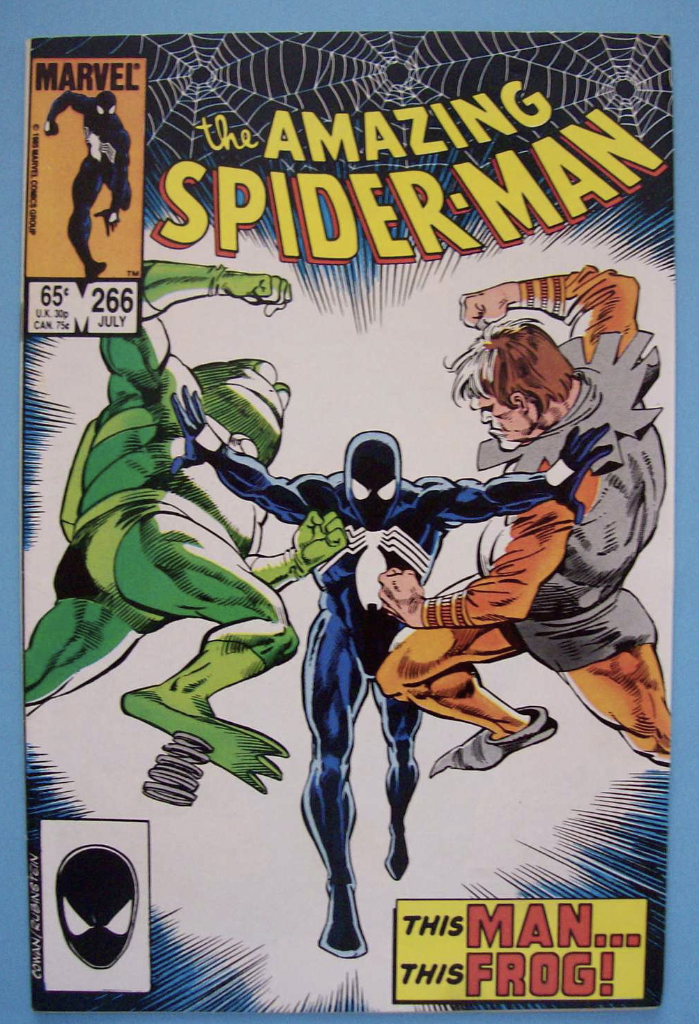 Spider-Man Comics - July 1985 - This Man..This Frog
