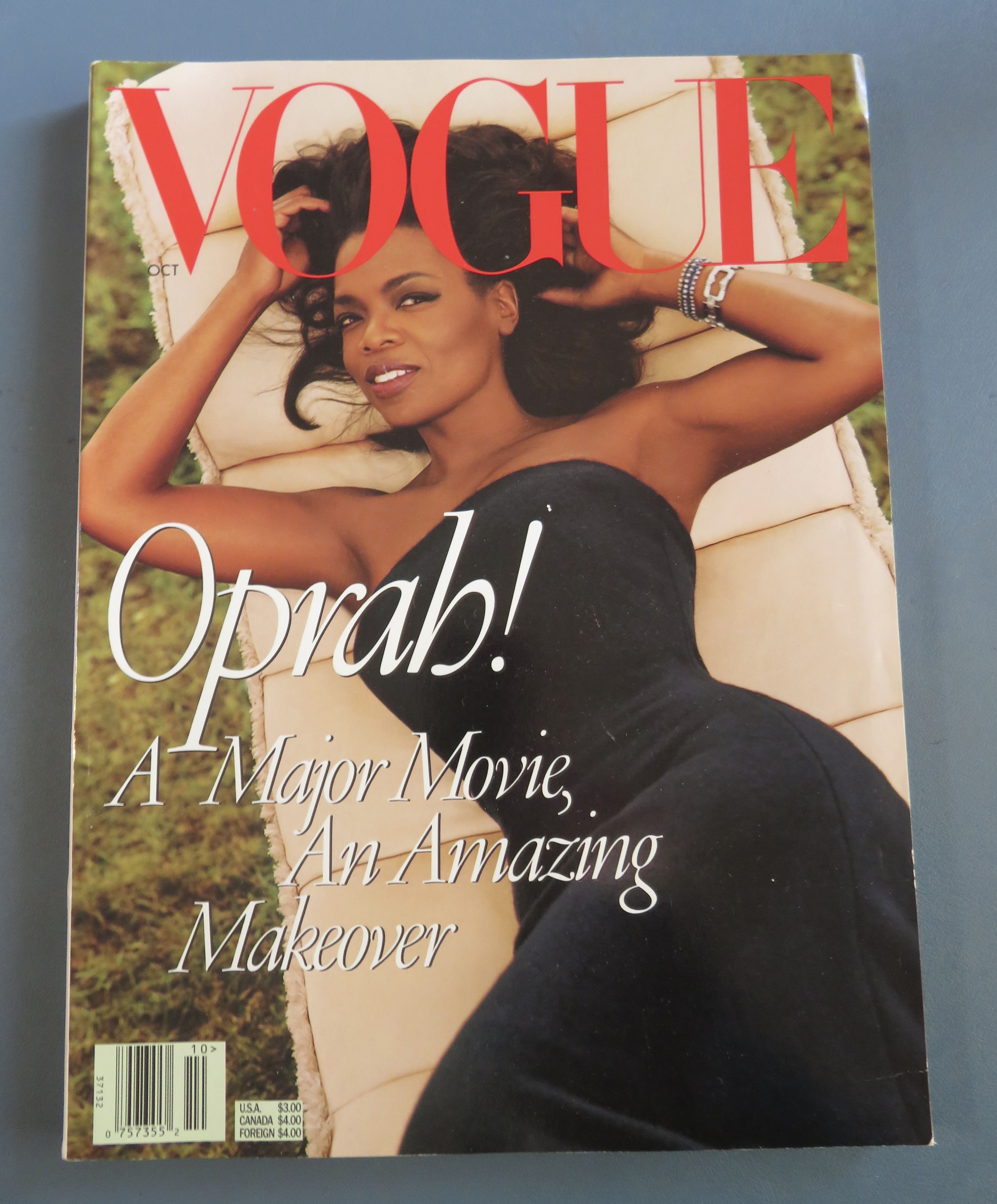 Vogue Magazine October 1998 Oprah Winfrey