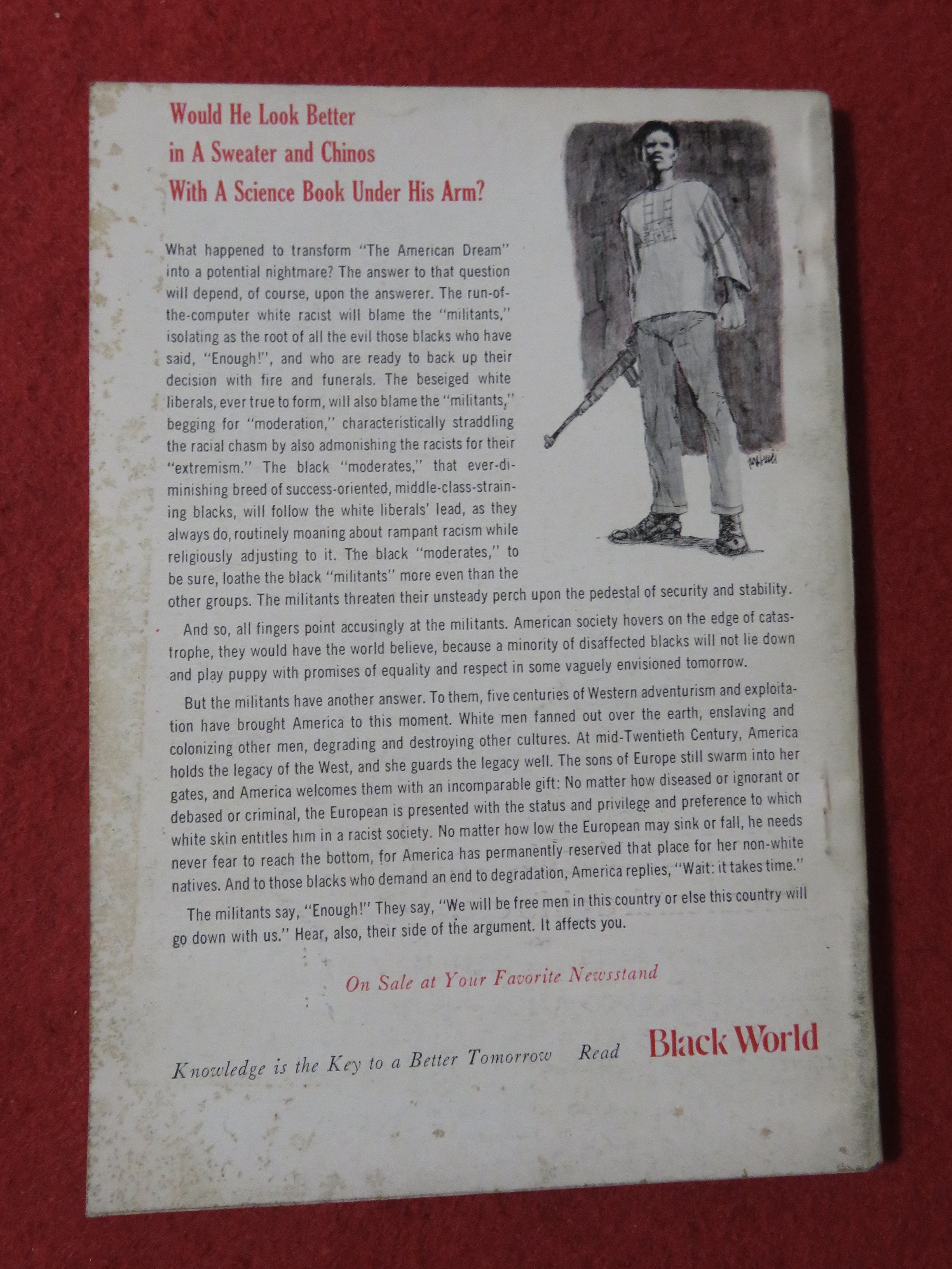 Black World Magazine January 1972 Leon Damas