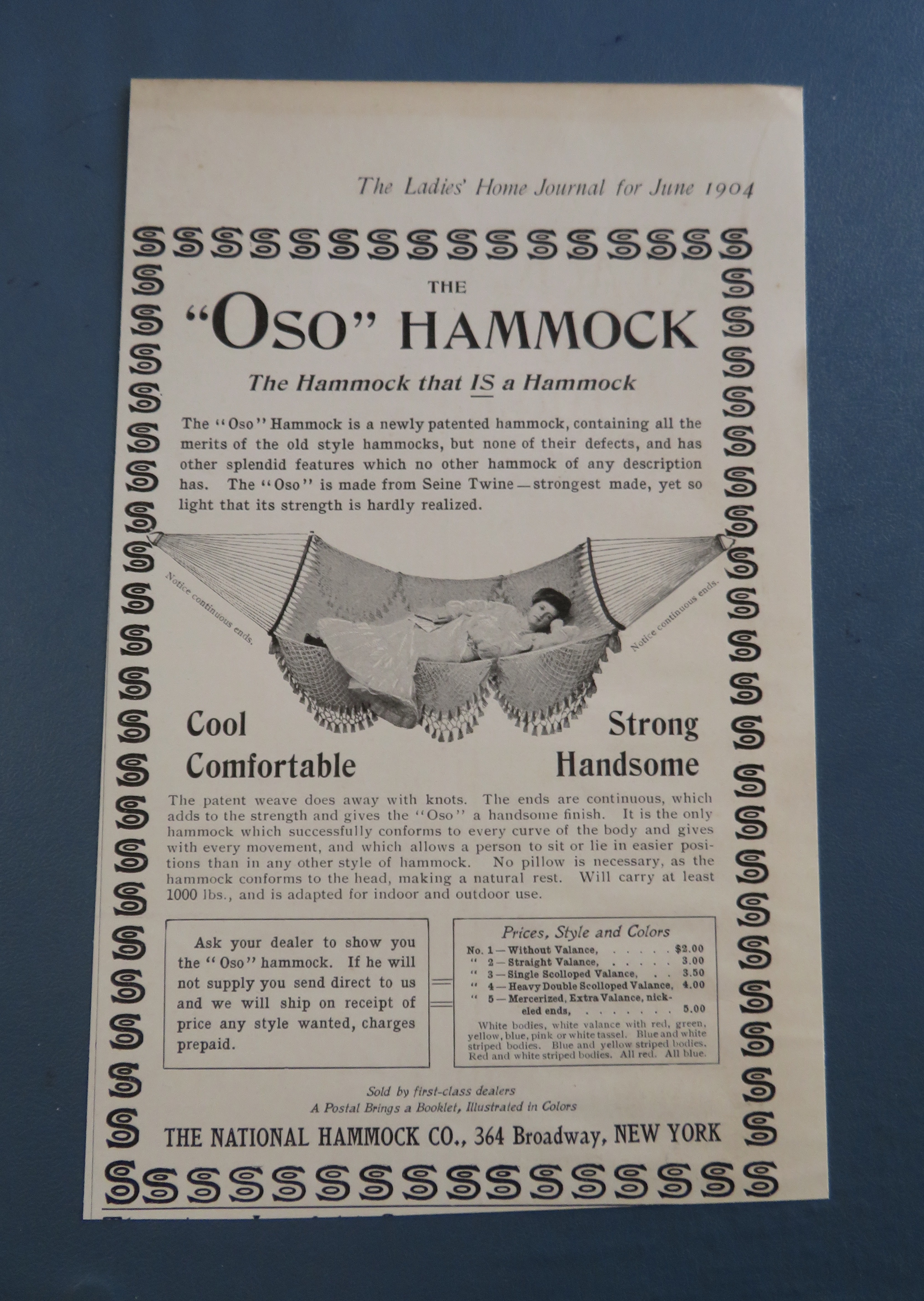 1904 Oso Hammock with Comfortable & Strong Hammock