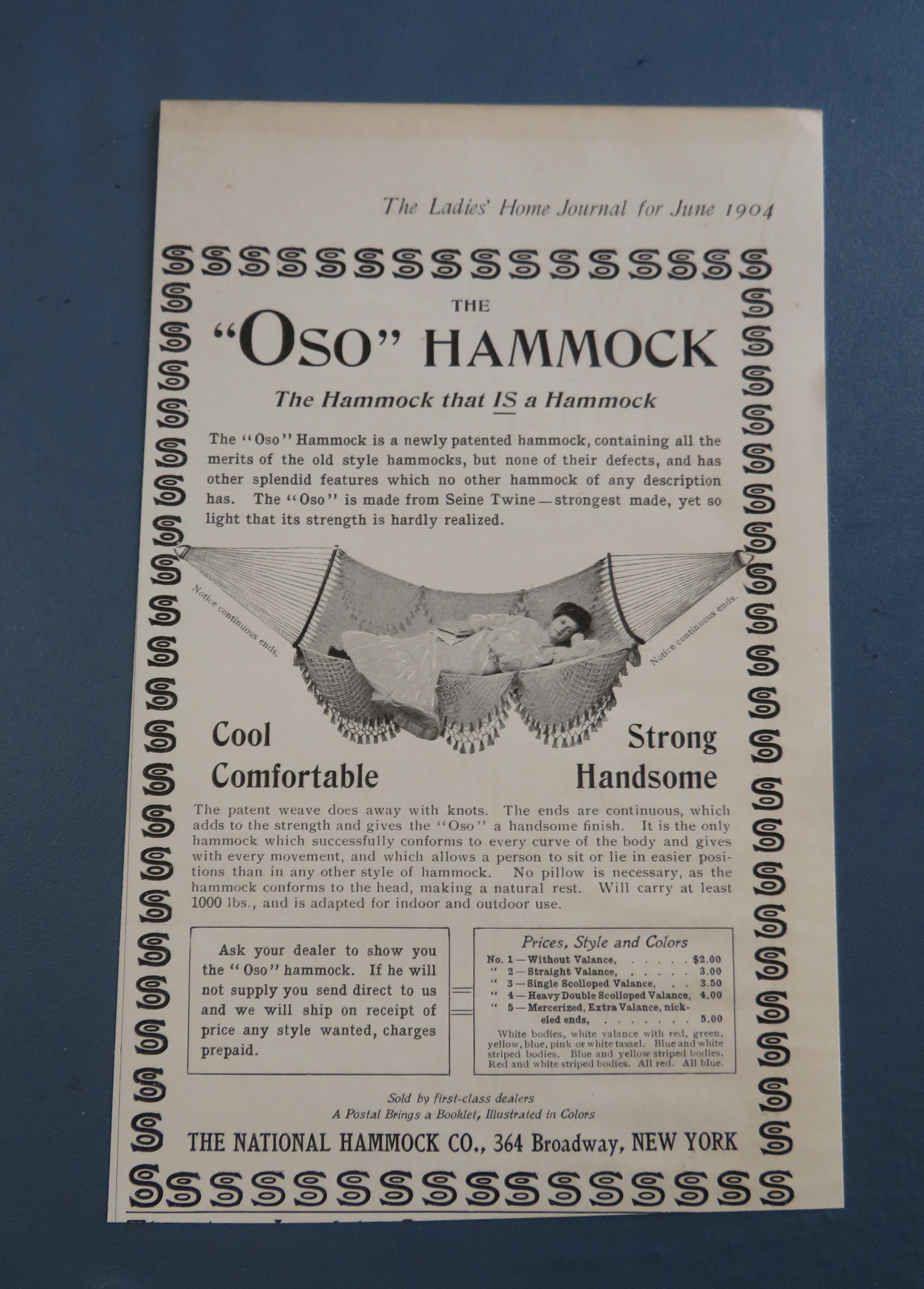1904 Oso Hammock with Comfortable & Strong Hammock