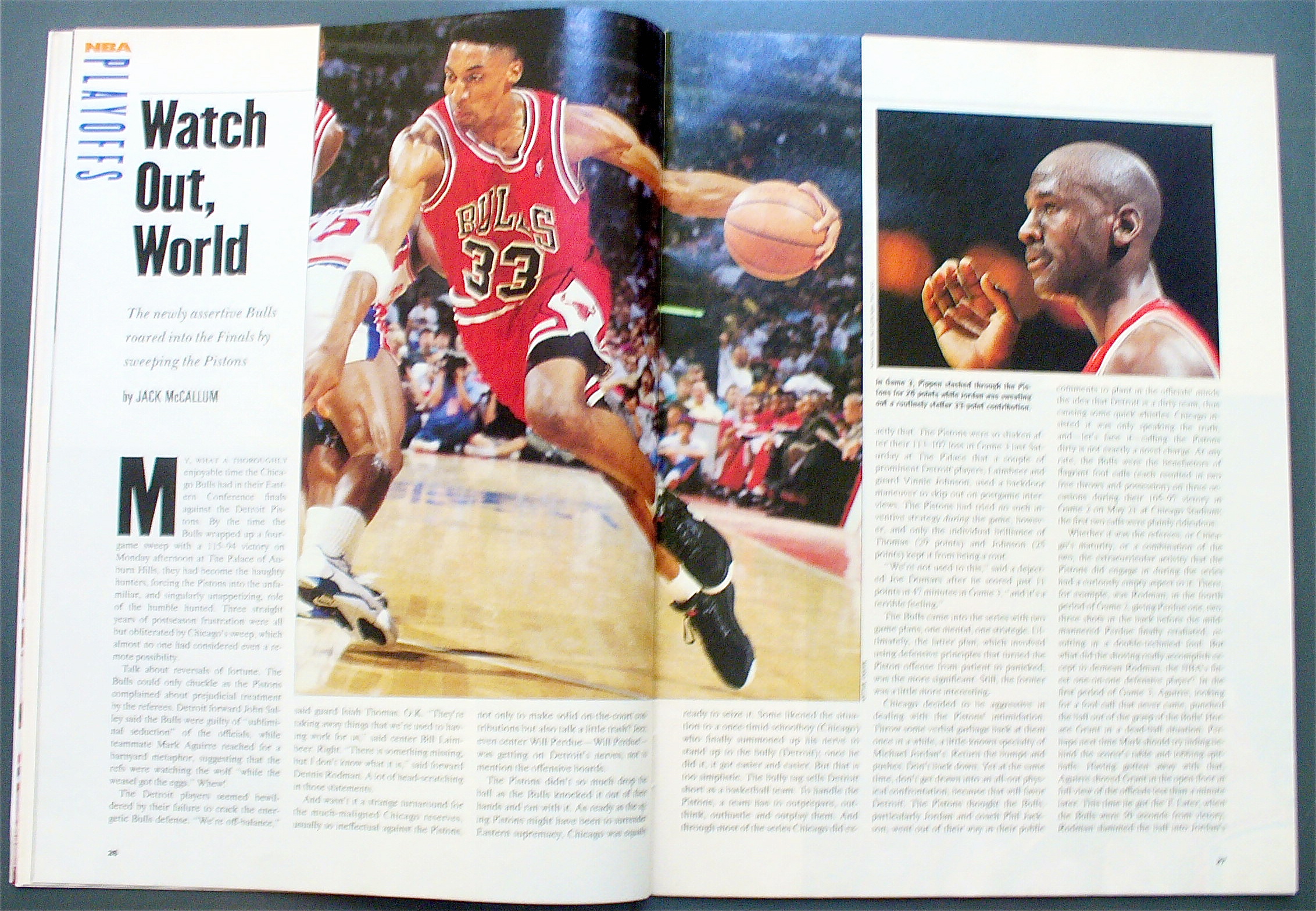 Sports Illustrated June 3, 1991 Michael Jordan