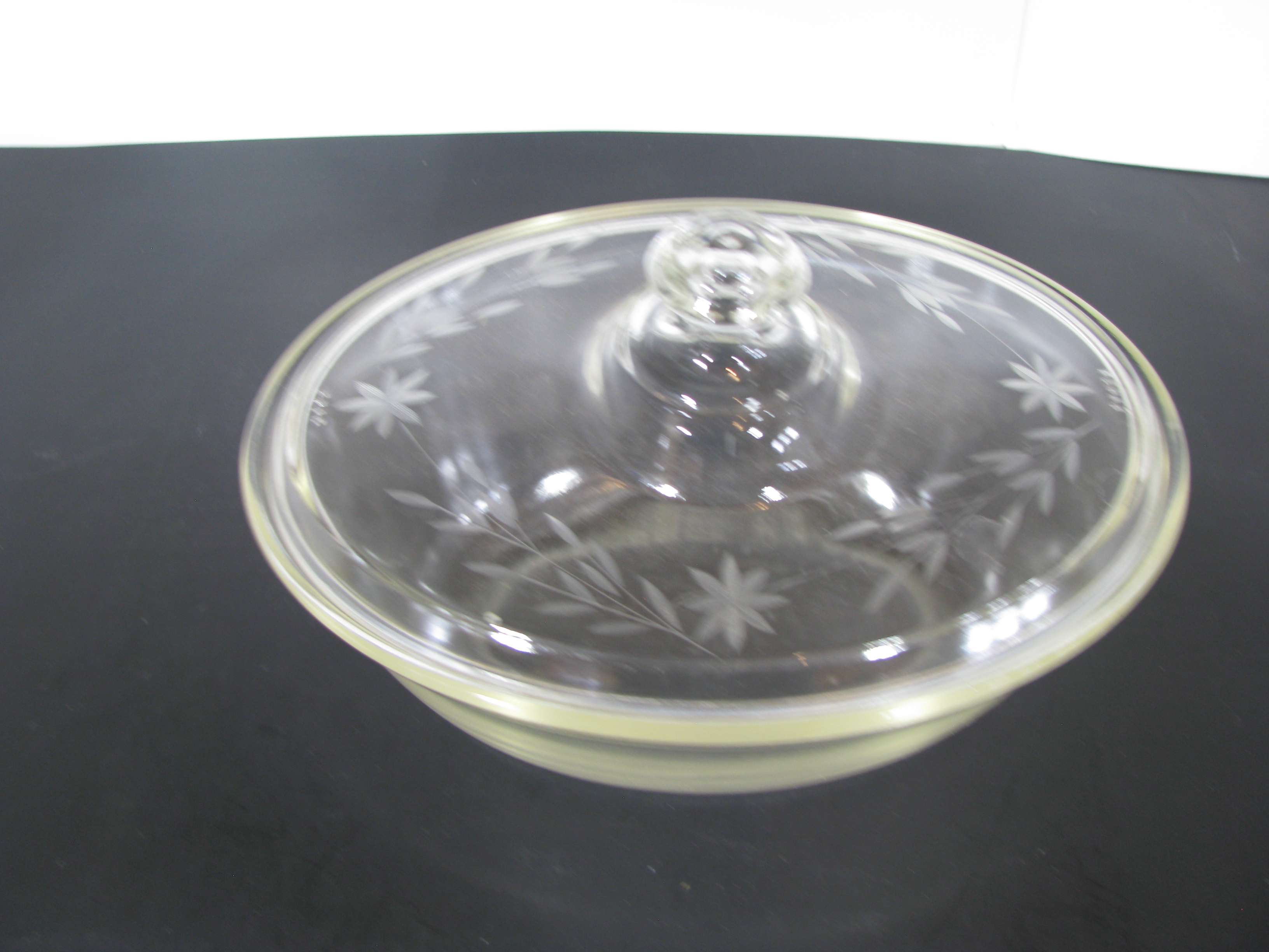 Vintage Pyrex Flame Ware 294c,2qt Casserole Dish/Cover