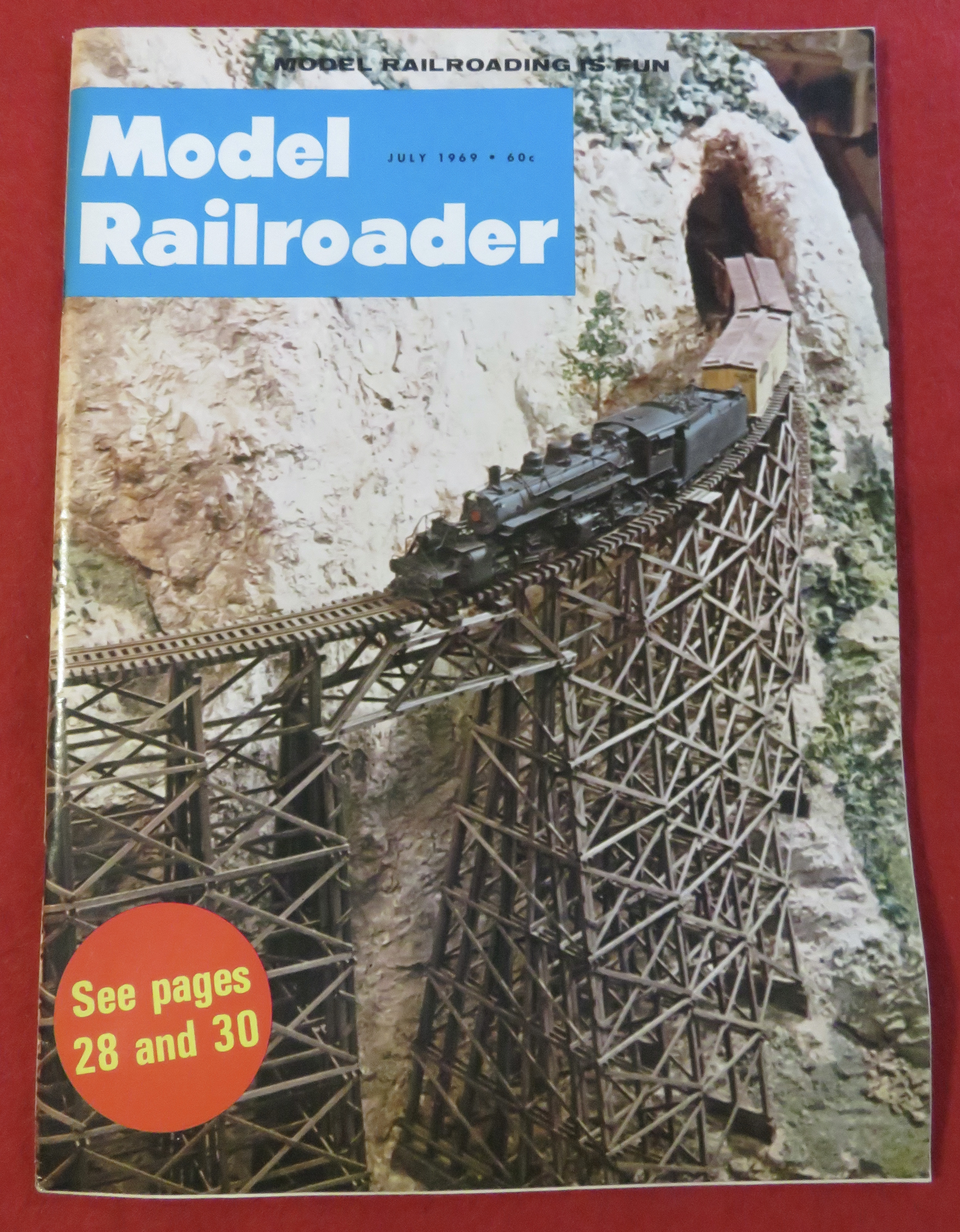 Model Railroader Magazine July 1969