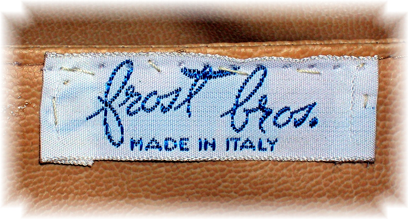 Lucite Top Frost Brothers Italy GreenPlastic Body Bag
