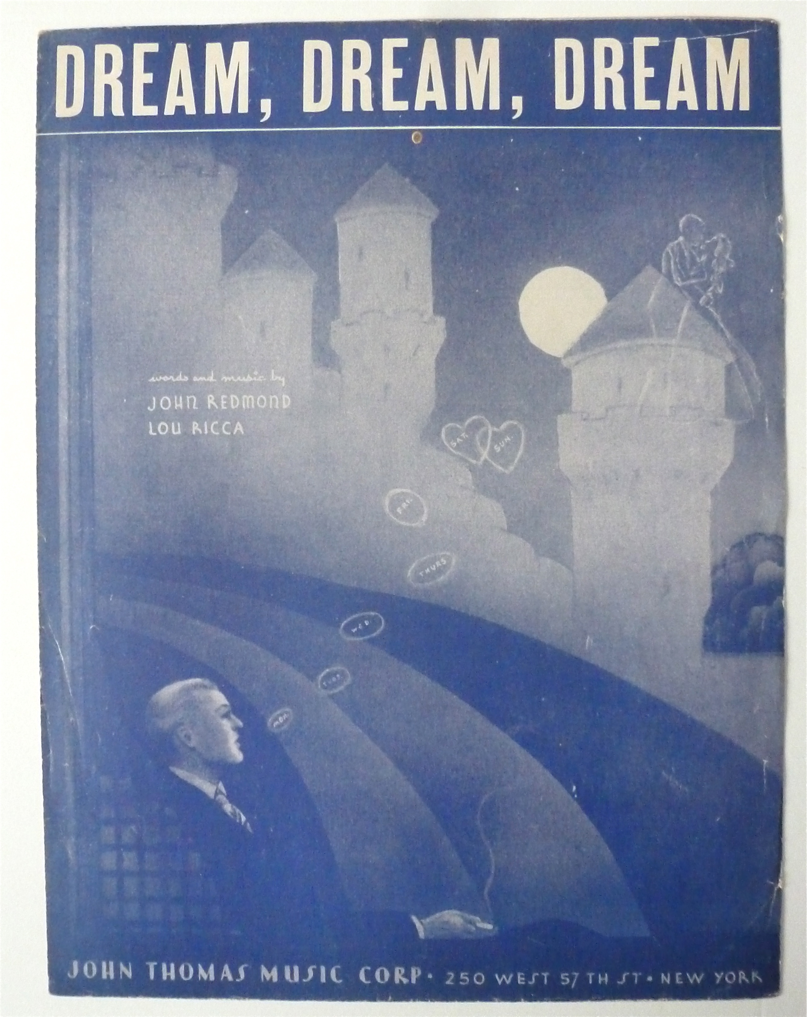 Sheet Music For 1946 Dream, Dream, Dream