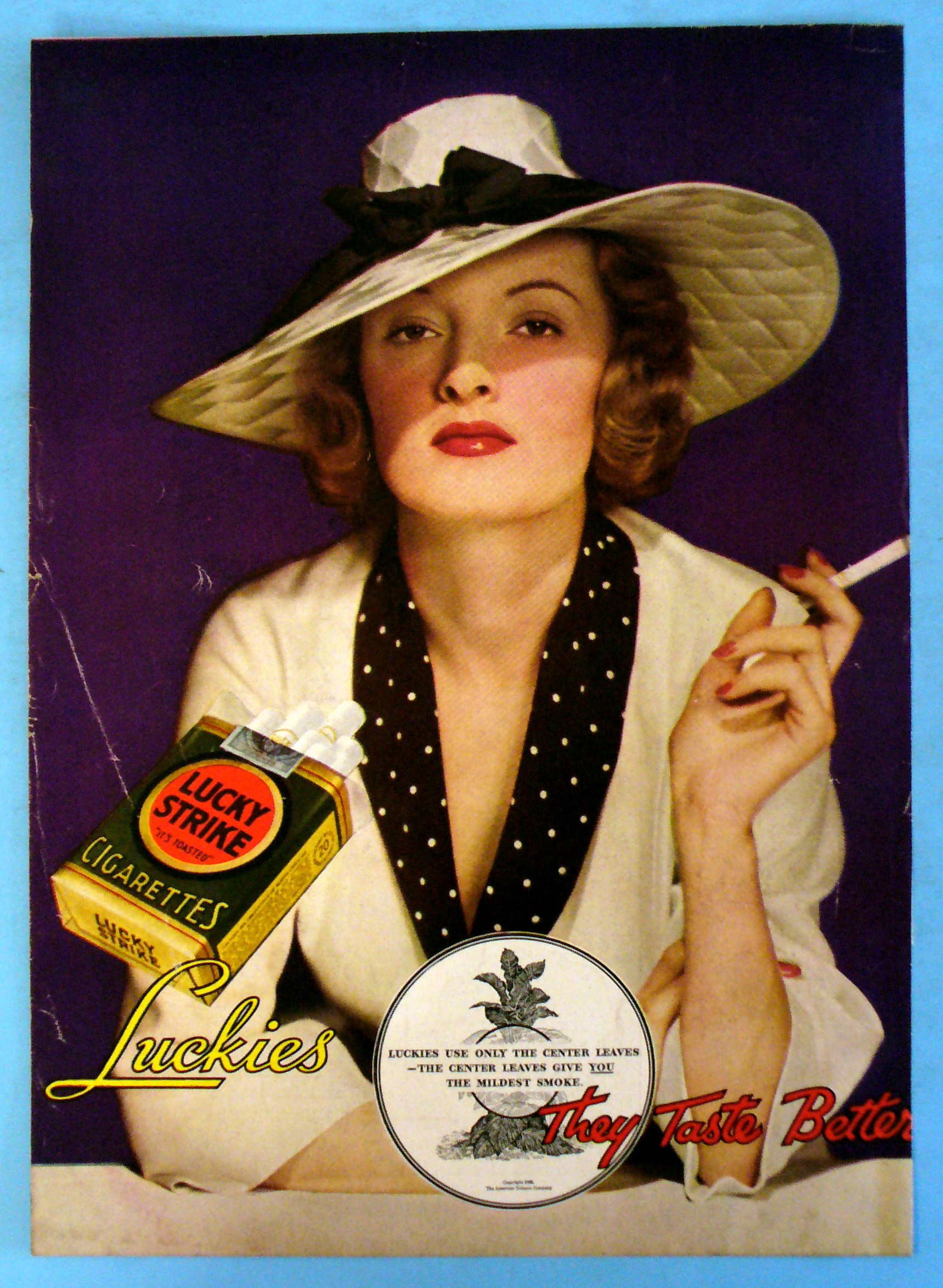 Vintage Ad: 1935 Lucky Strike Cigarettes