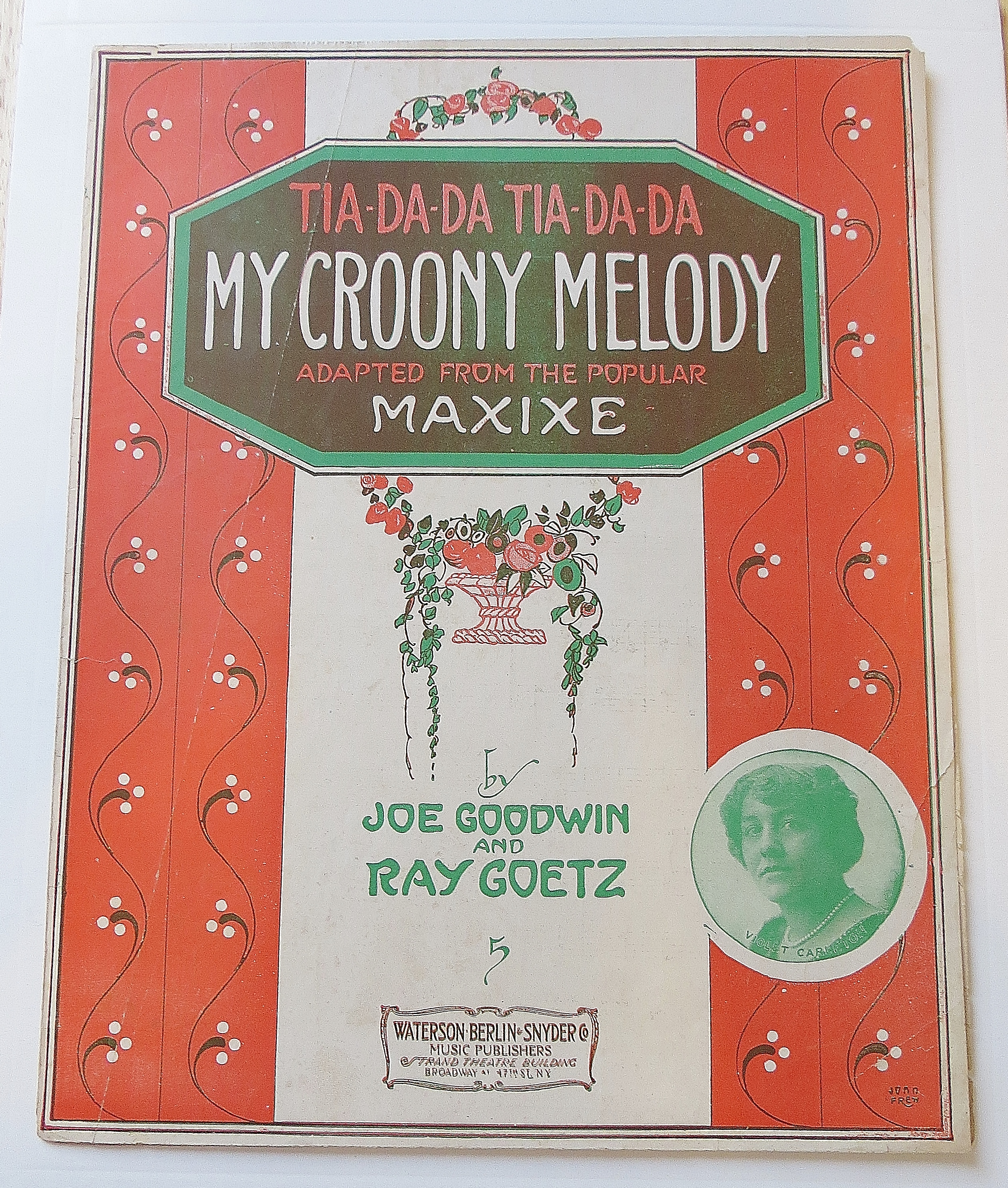 1914 My Croony Melody
