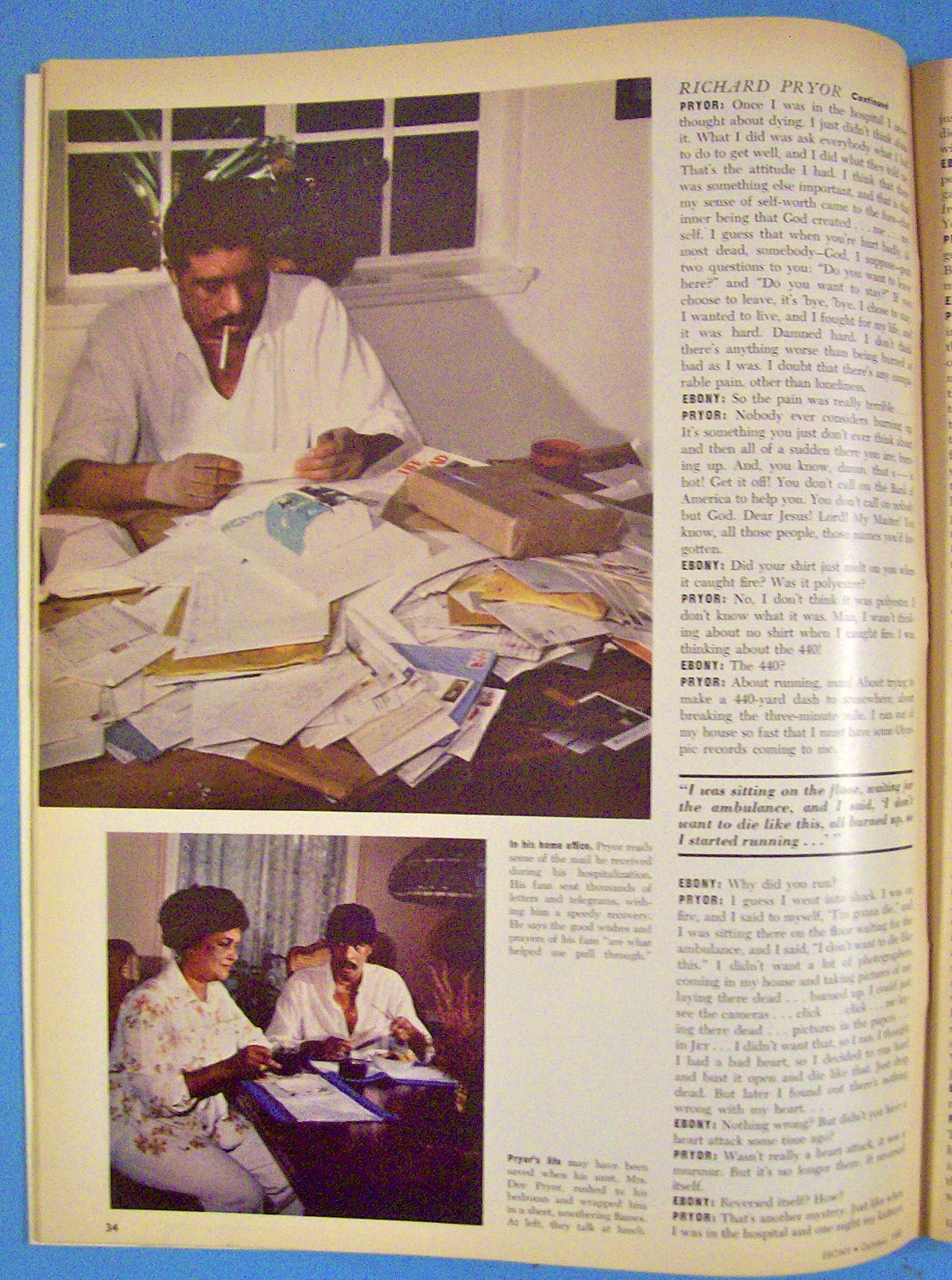 Ebony Magazine-October 1980-Richard Pryor