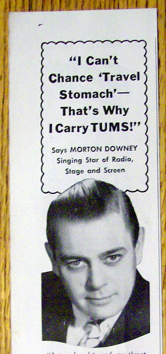 1948 Tums with Morton Downey