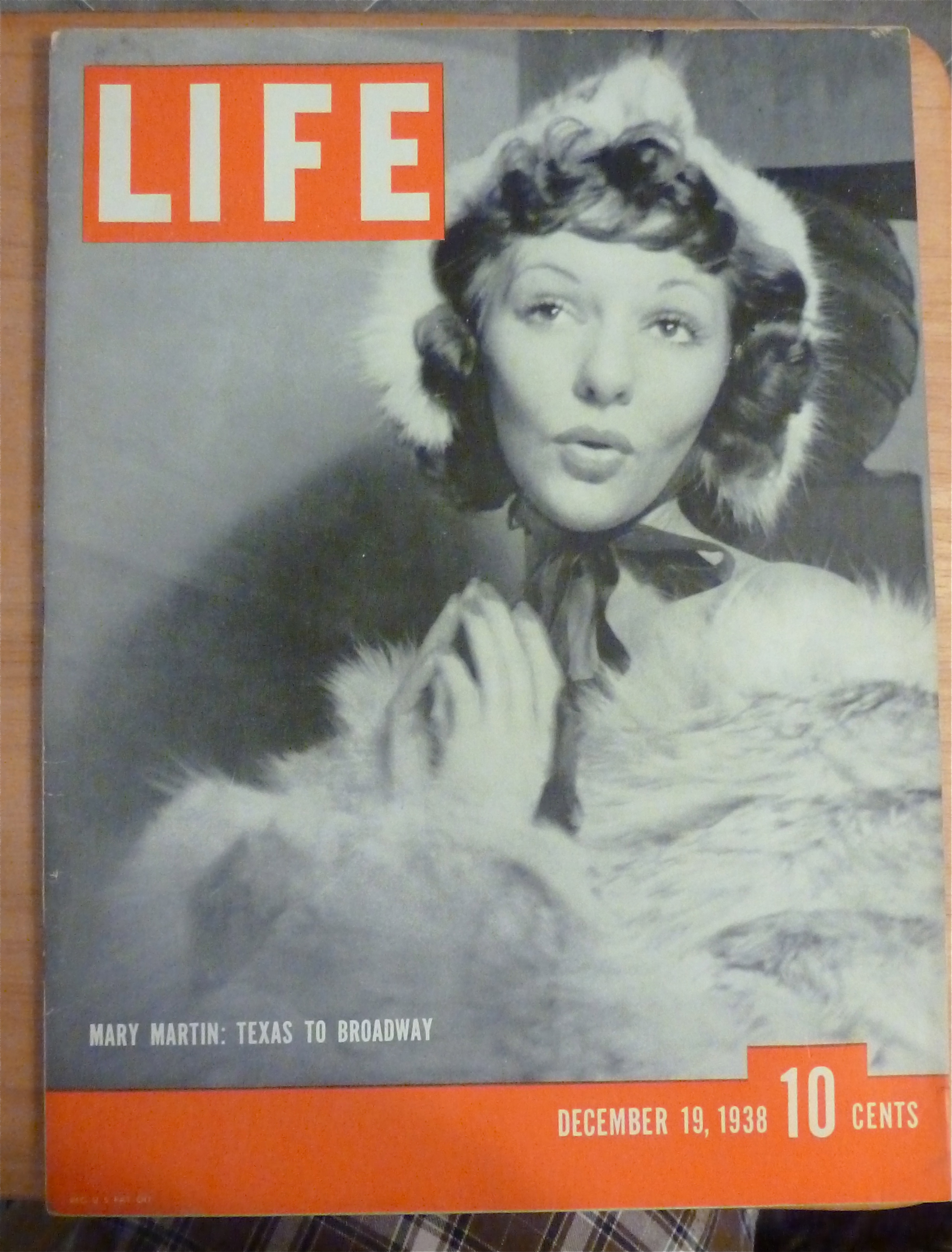 Life Magazine-December 19, 1938-Mary Martin