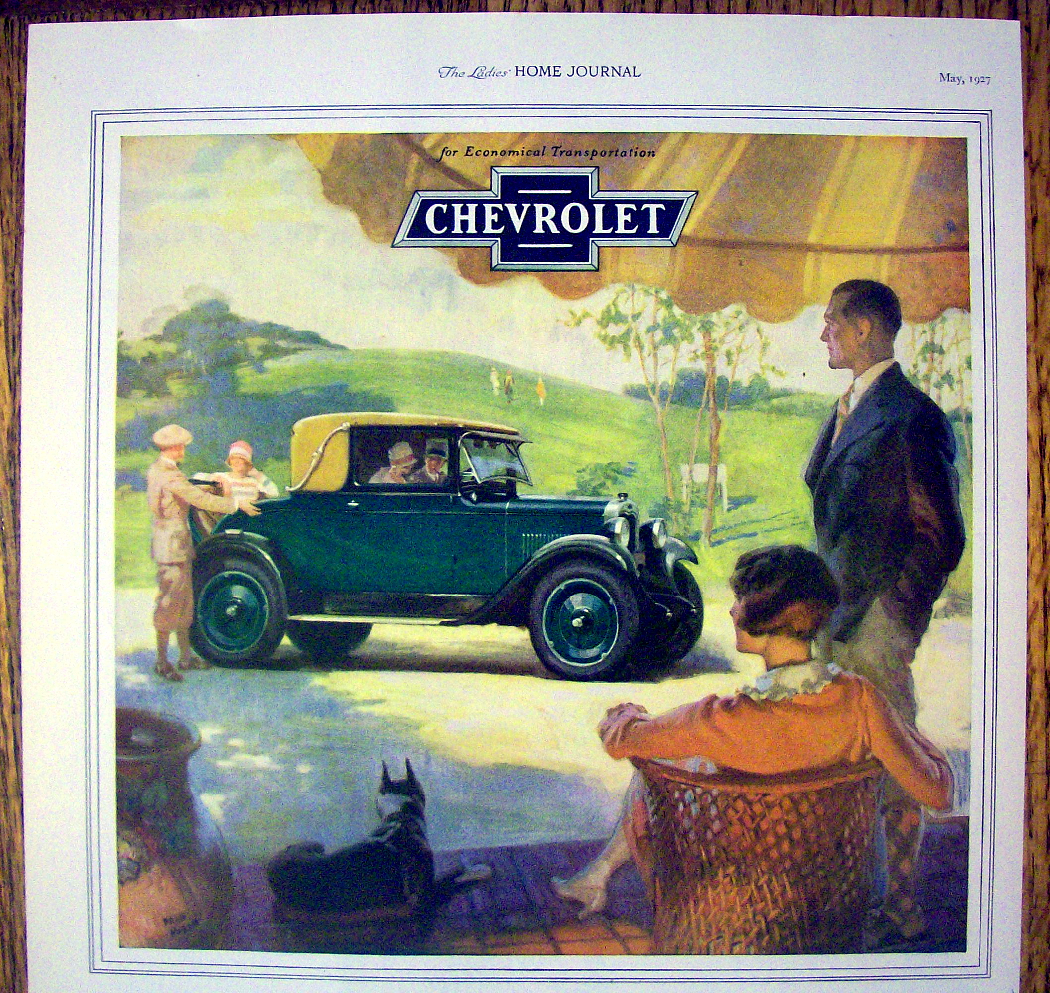 1927 Chevrolet with a Lovely Green Chevy