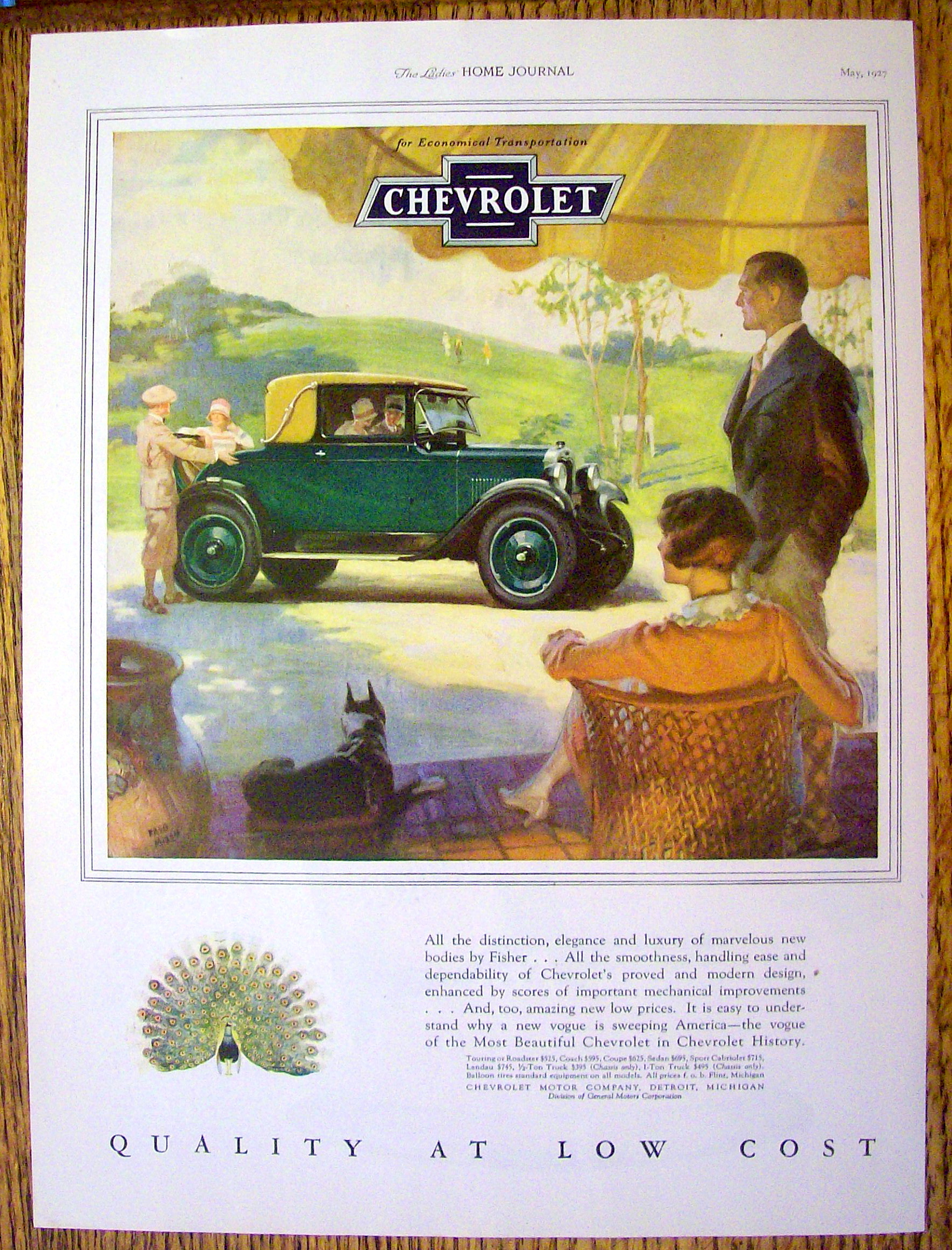 1927 Chevrolet with a Lovely Green Chevy