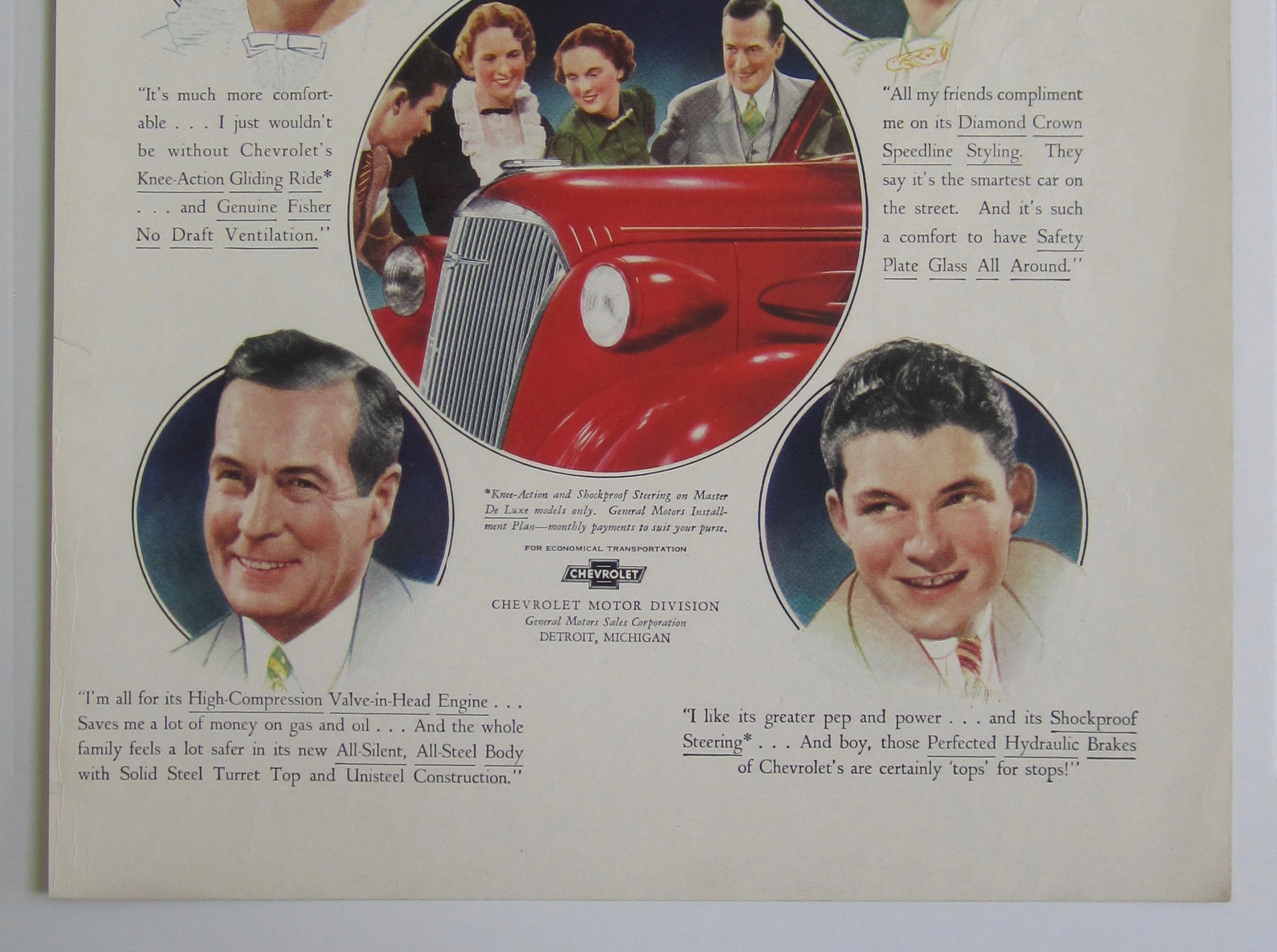 1937 Chevrolet with 4 Different People