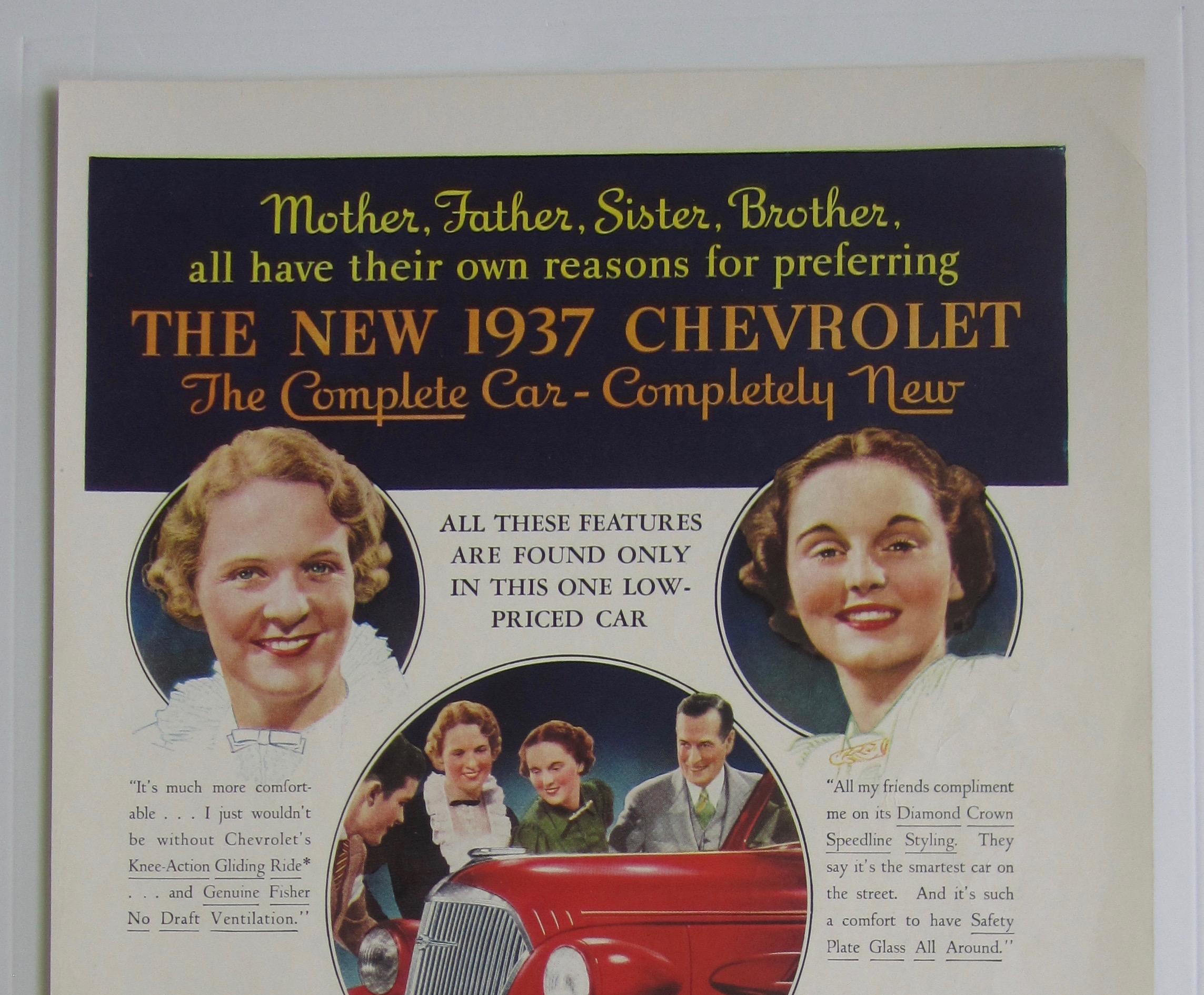 1937 Chevrolet with 4 Different People