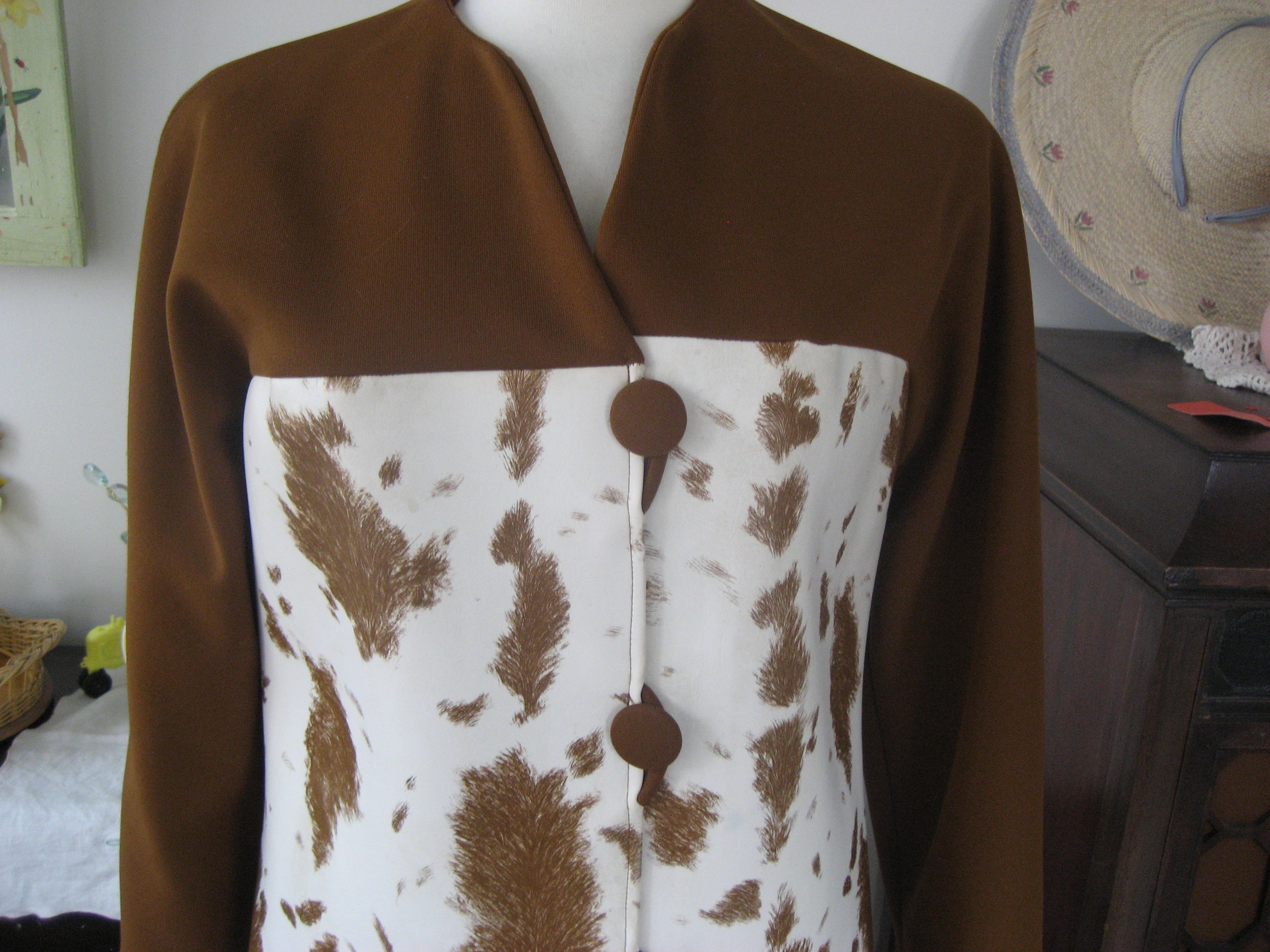 Faux Leather Coat