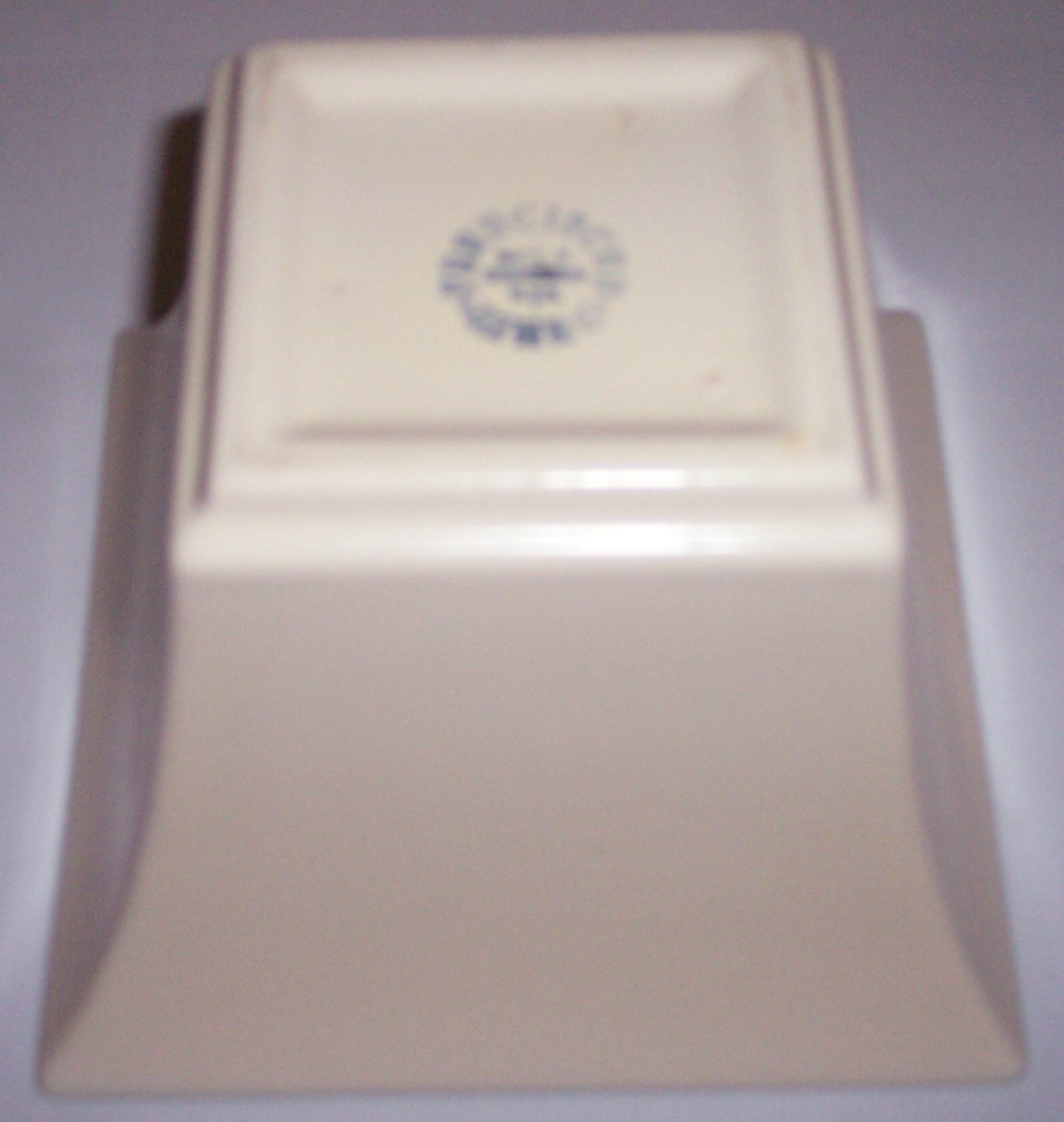 Franciscan Pottery Capistrano Art Ware Square Art Bowl!