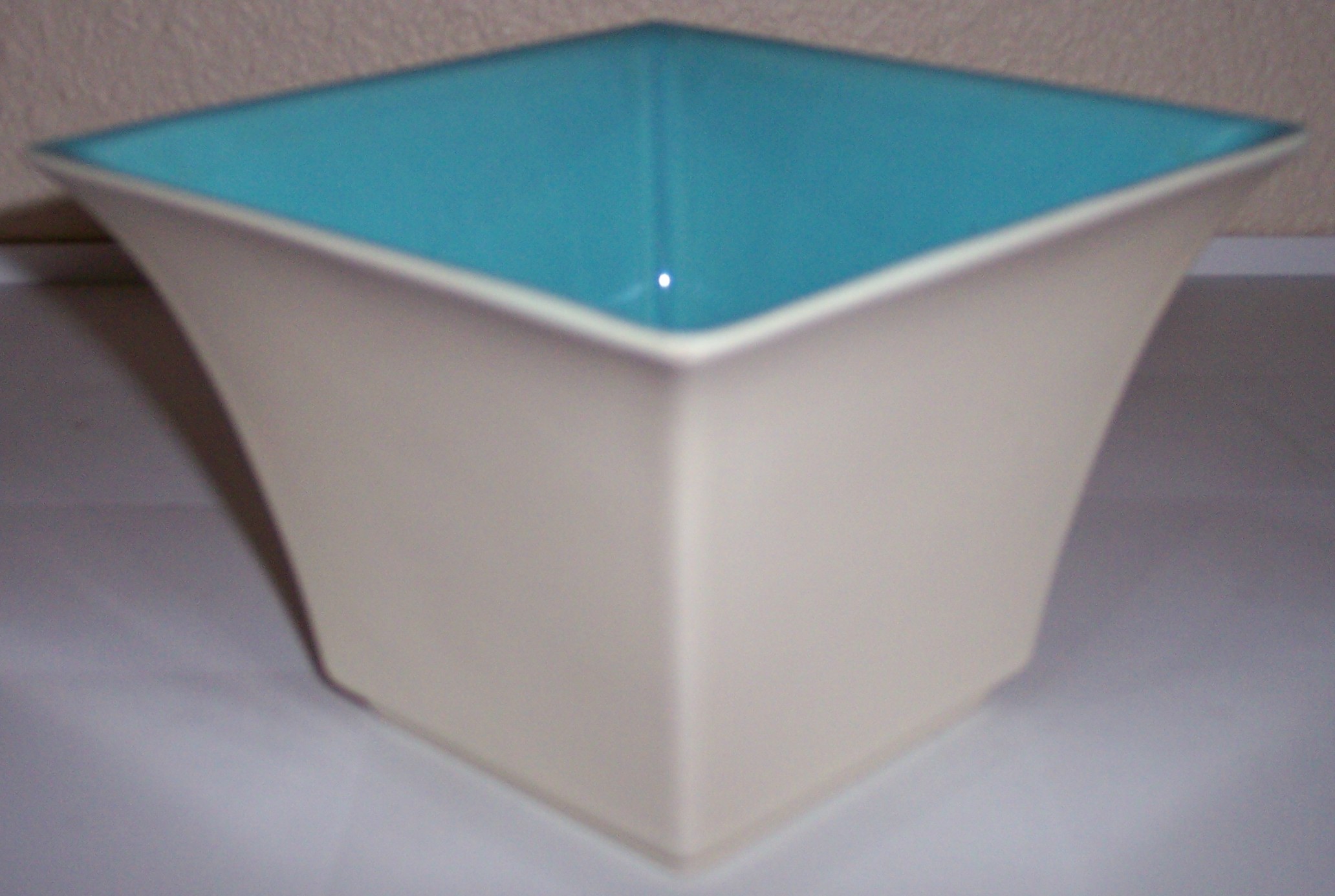 Franciscan Pottery Capistrano Art Ware Square Art Bowl!