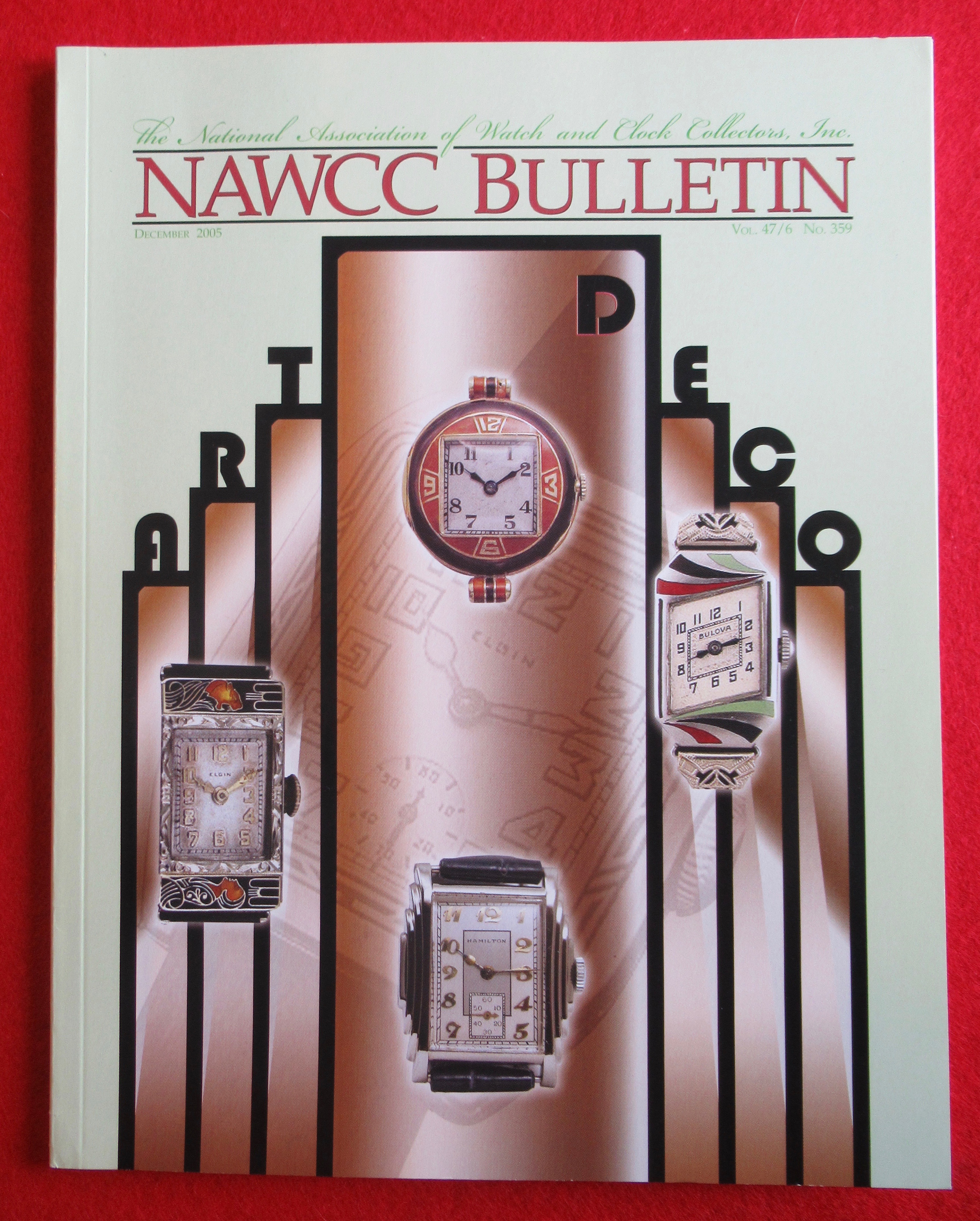 NAWCC Bulletin December 2005 Watch & Clock Collectors