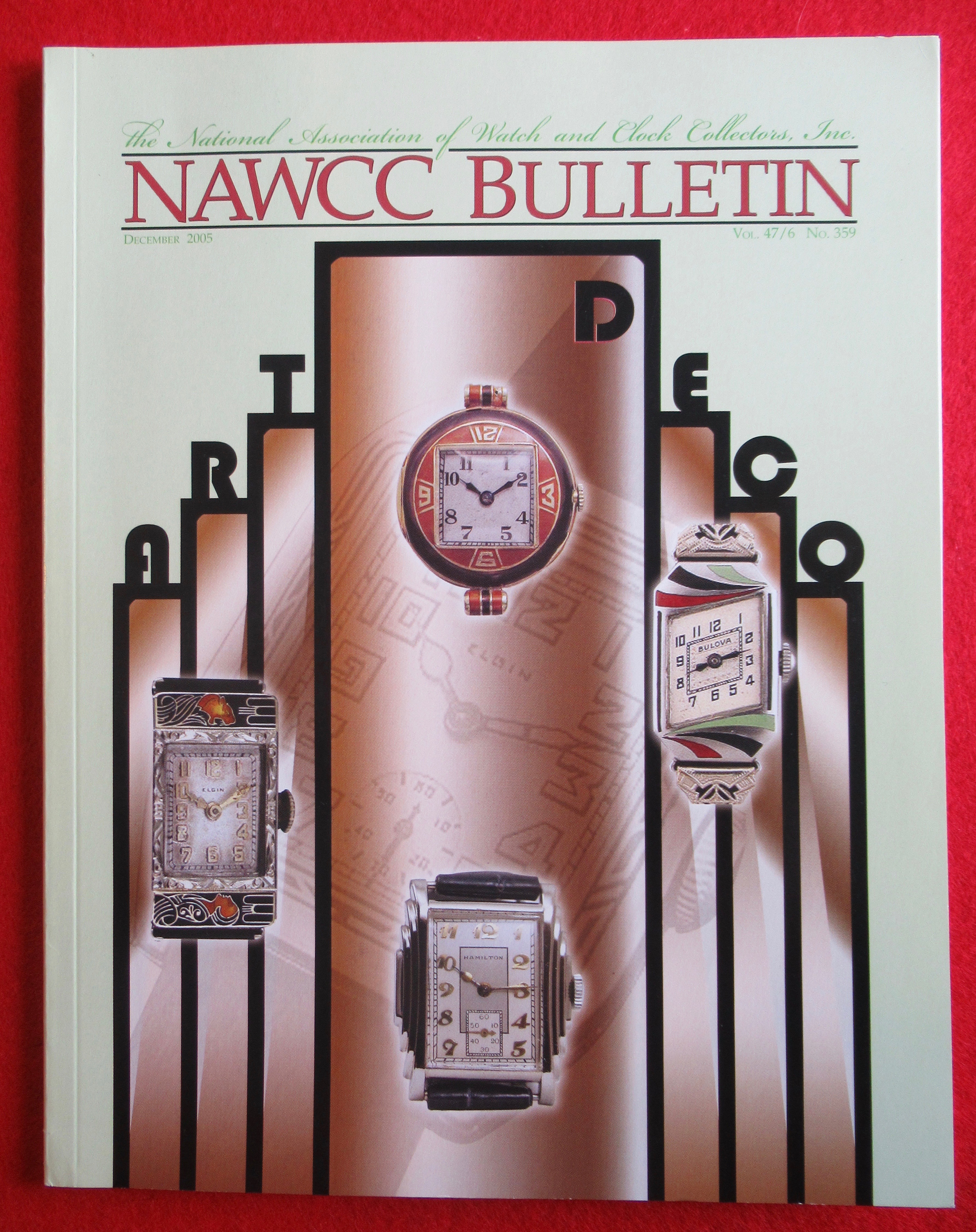 NAWCC Bulletin December 2005 Watch & Clock Collectors