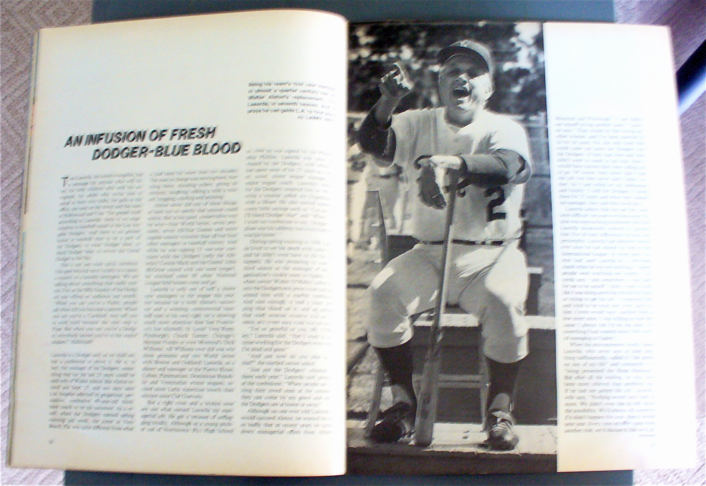 Sports Illustrated March 14, 1977 Tom Lasorda