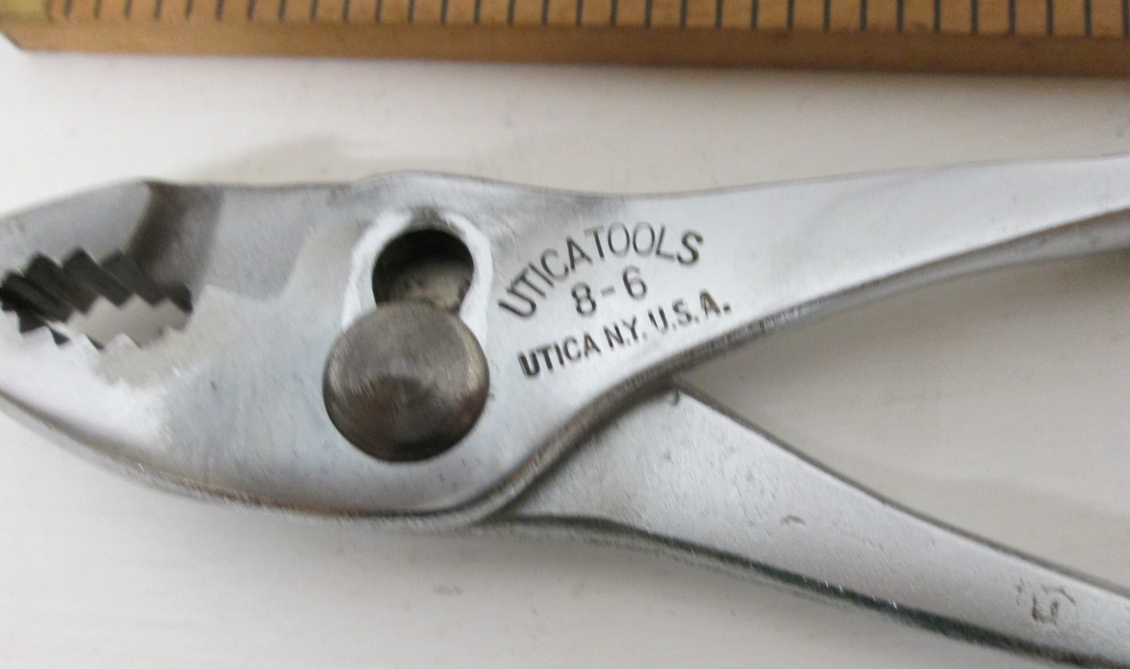 Utica Slip-Joint Combination Pliers No. 8-6 inch Vintage