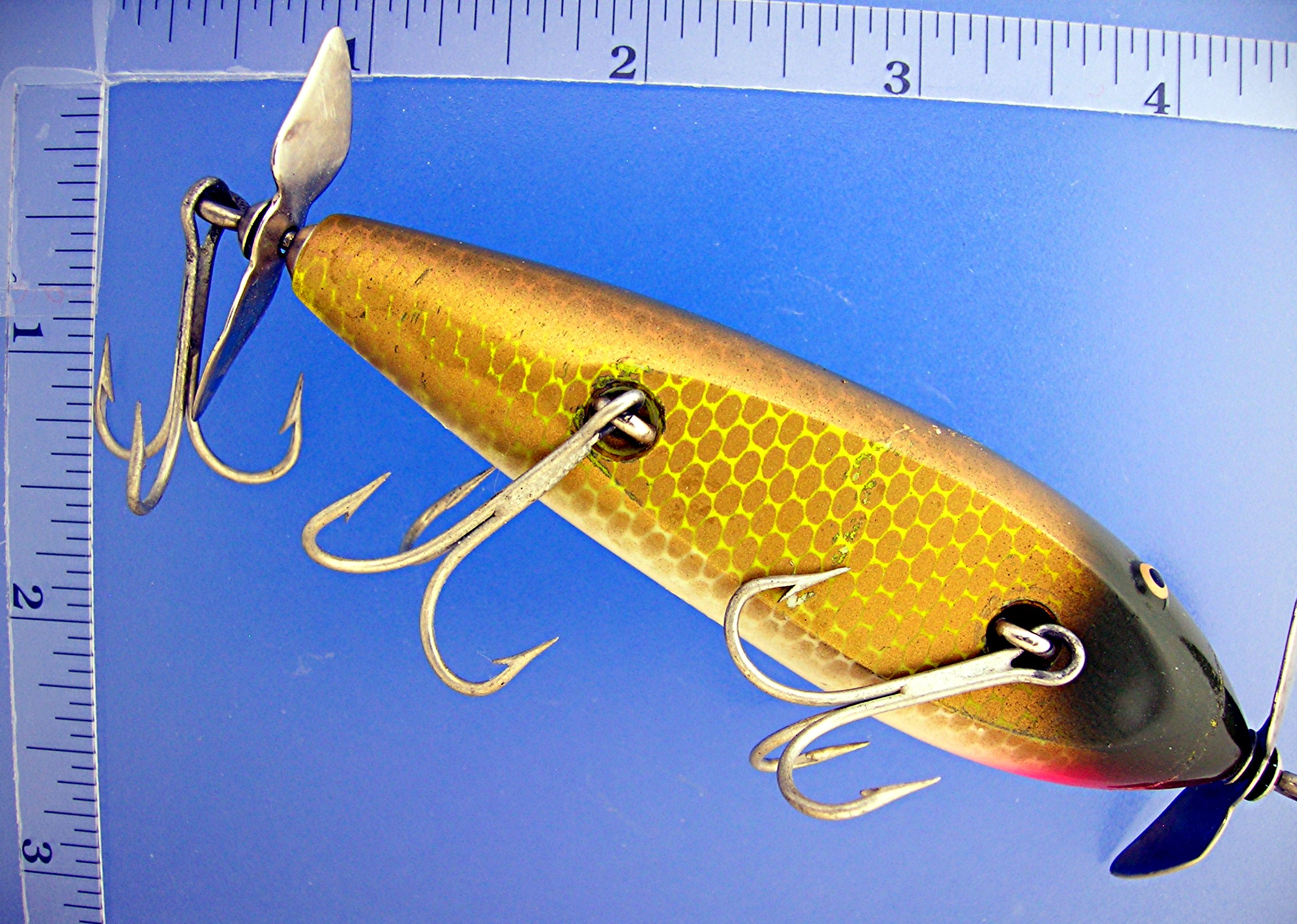 Fishing Lures Lot of 4 Creek Chub, Heddon, Arbogast
