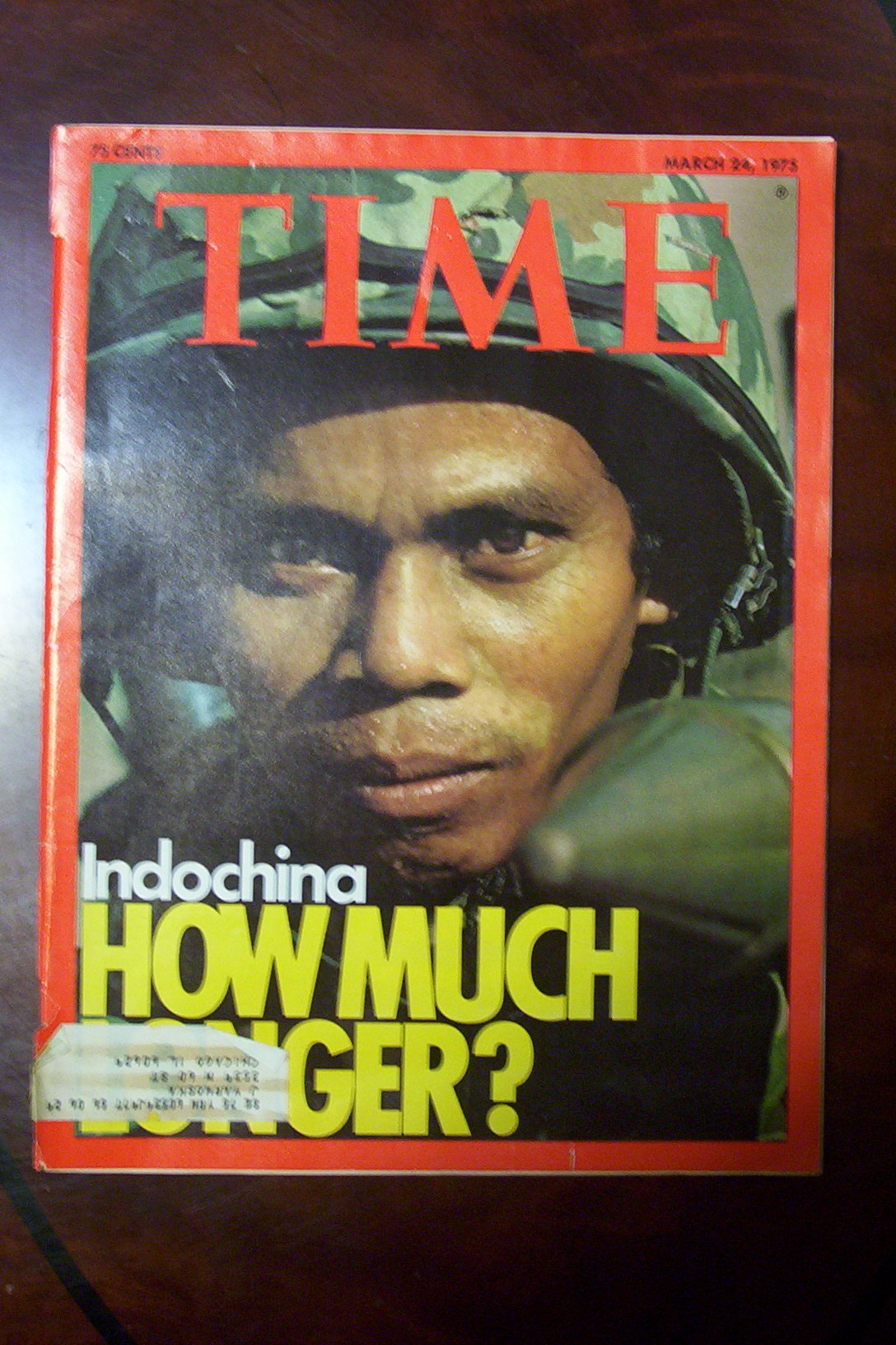 Time Magazine - March 24, 1975 - Indochina