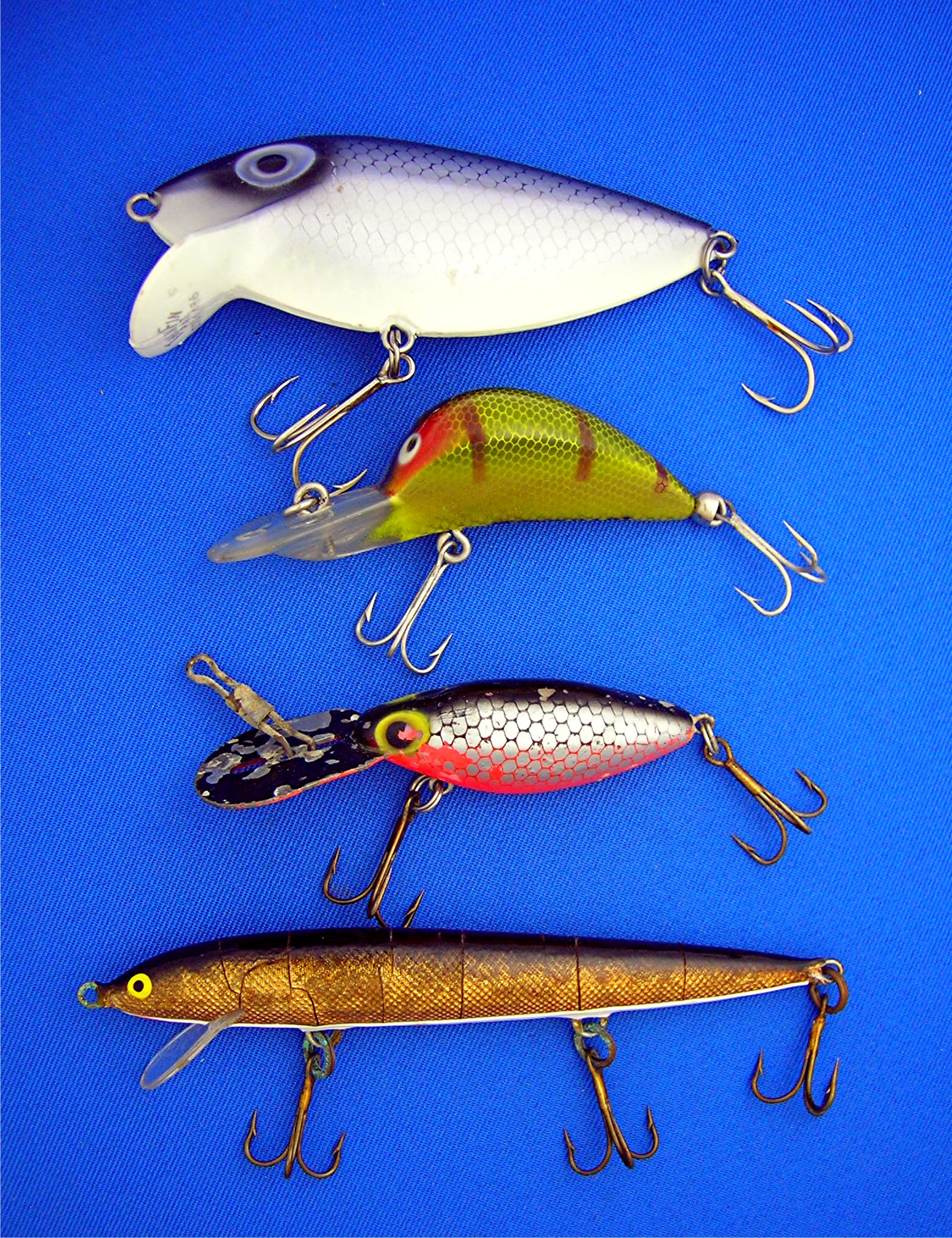Fishing Lures Lot of 4, Heddon, Thin Fin