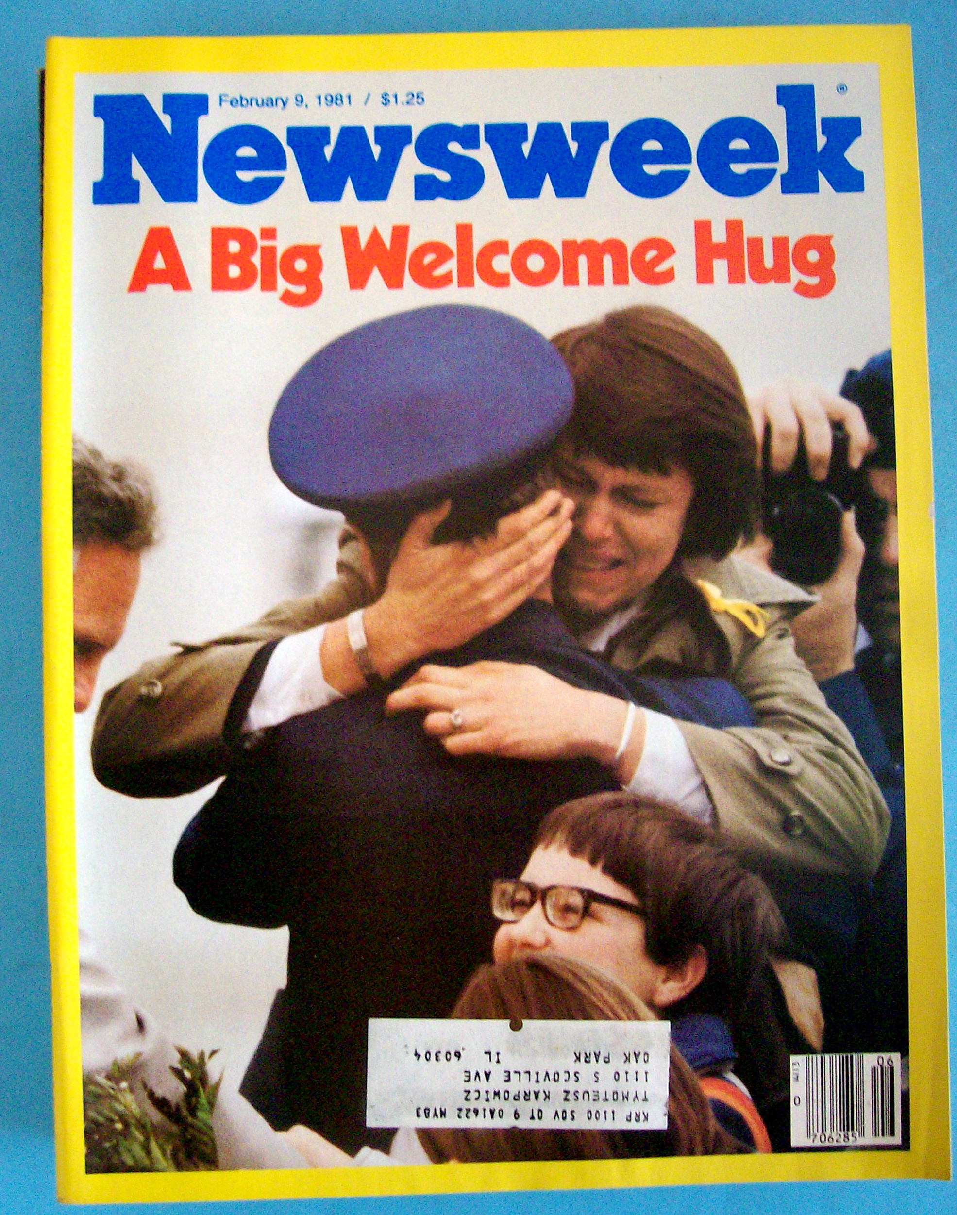 Newsweek Magazine - February 9, 1981 - Big Welcome Hug
