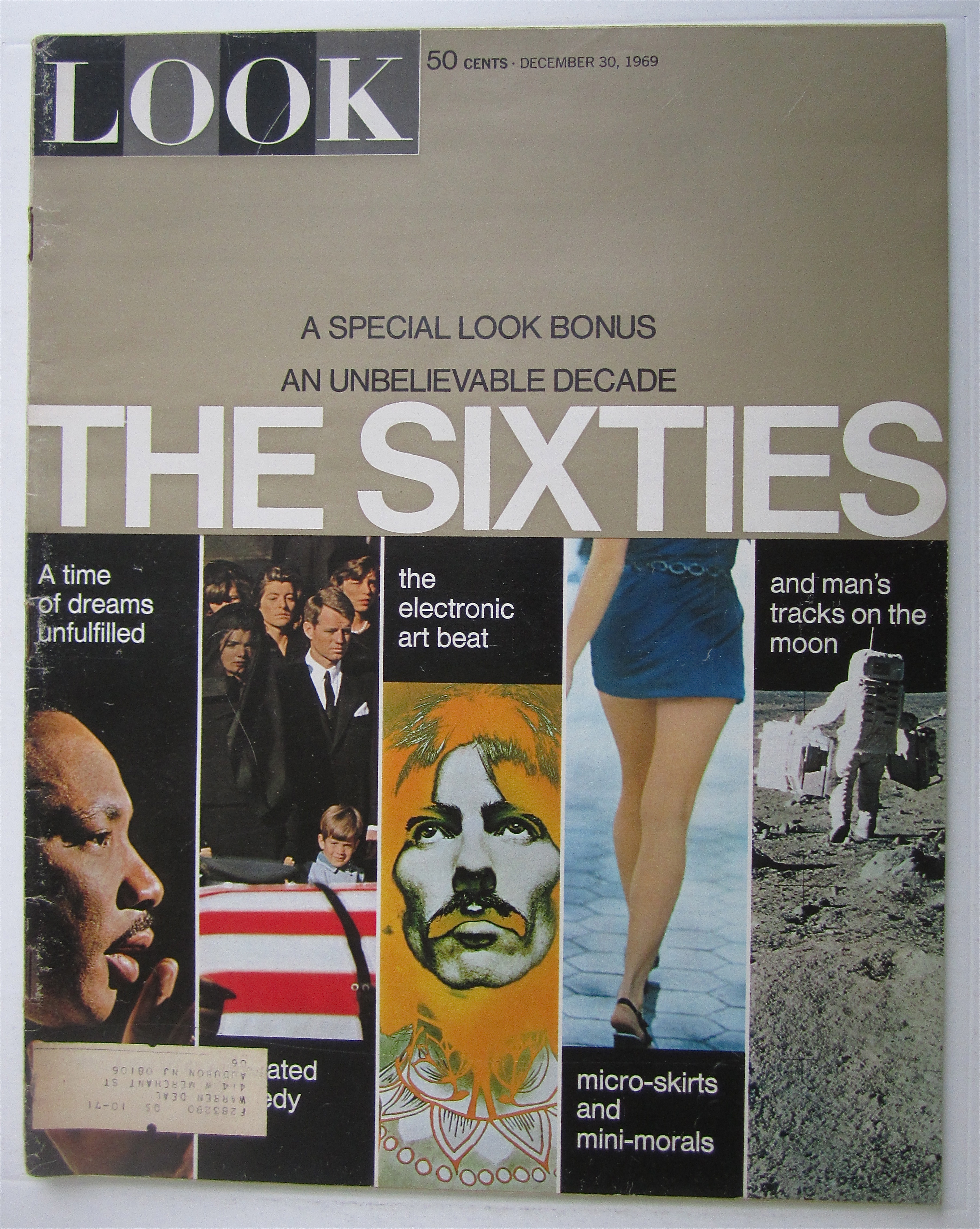 Look Magazine December 30, 1969 The Sixties
