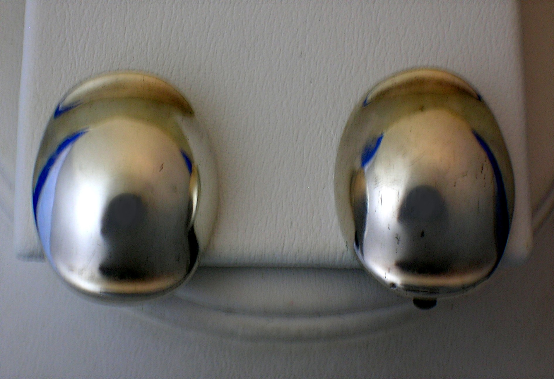 Mexico Sterling Silver Signed JONDELL Clip Earrings