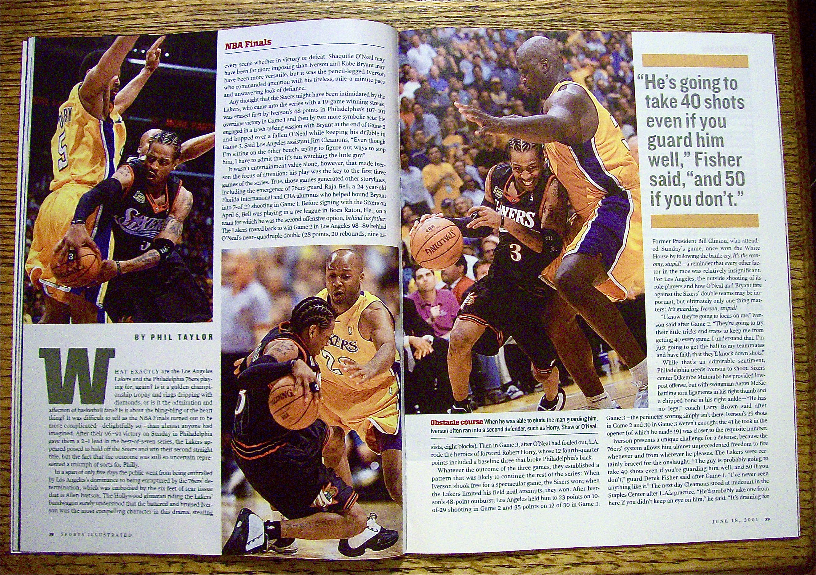 Sport Illustrated Magazine June 18, 2001 Ray Bourque