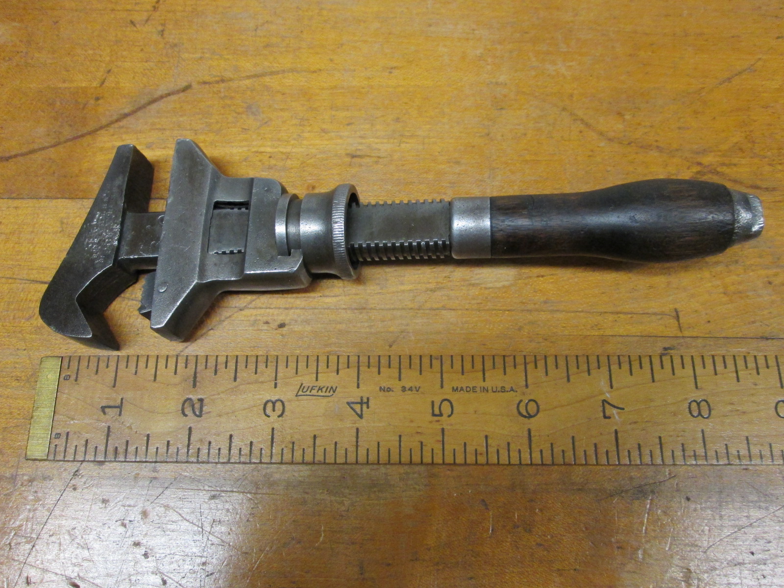 Bemis Call Pipe Wrench Adjustable Combination 8 IN