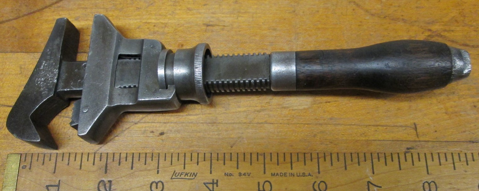 Bemis Call Pipe Wrench Adjustable Combination 8 IN