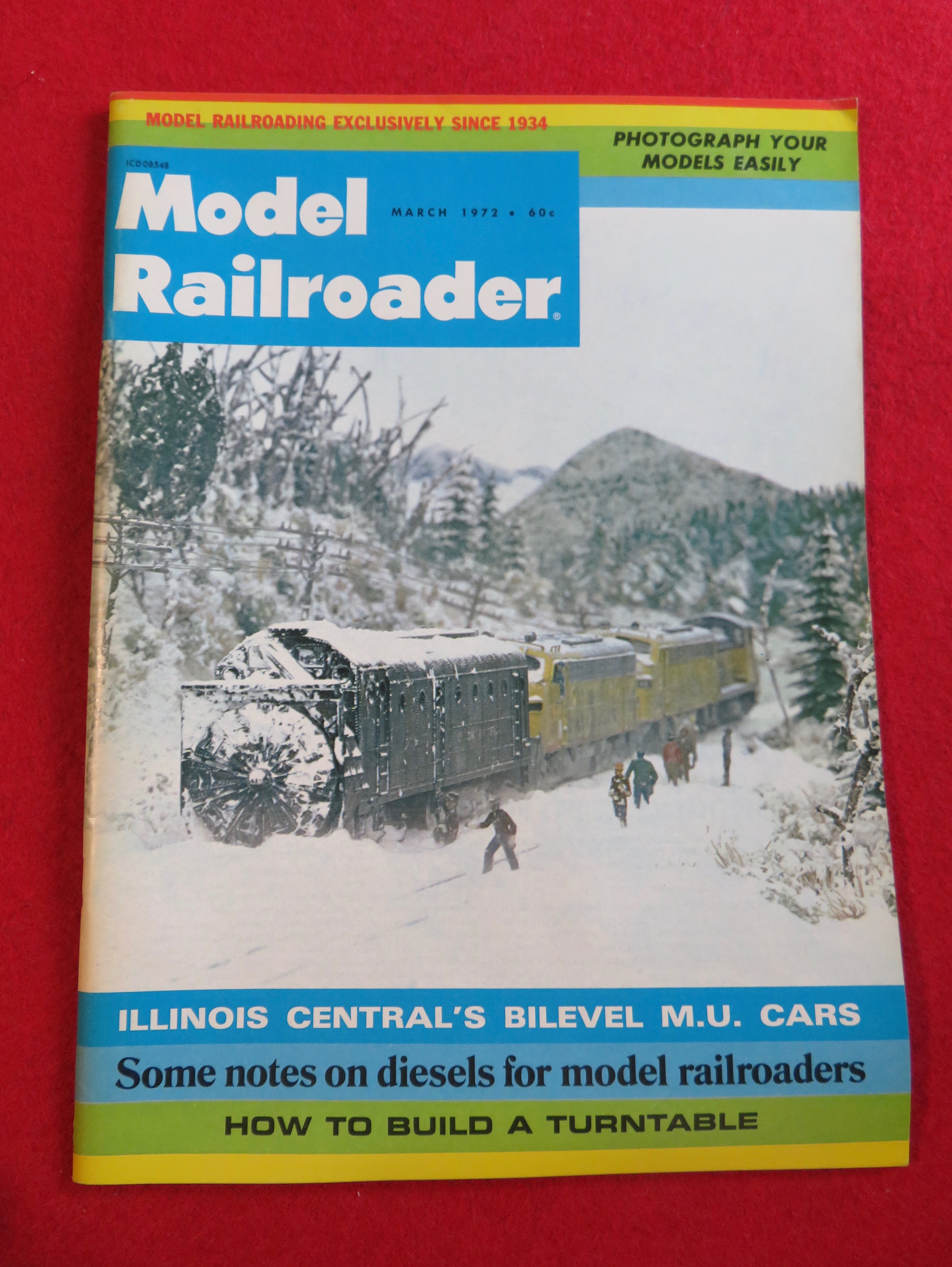 Model Railroader Magazine March 1972