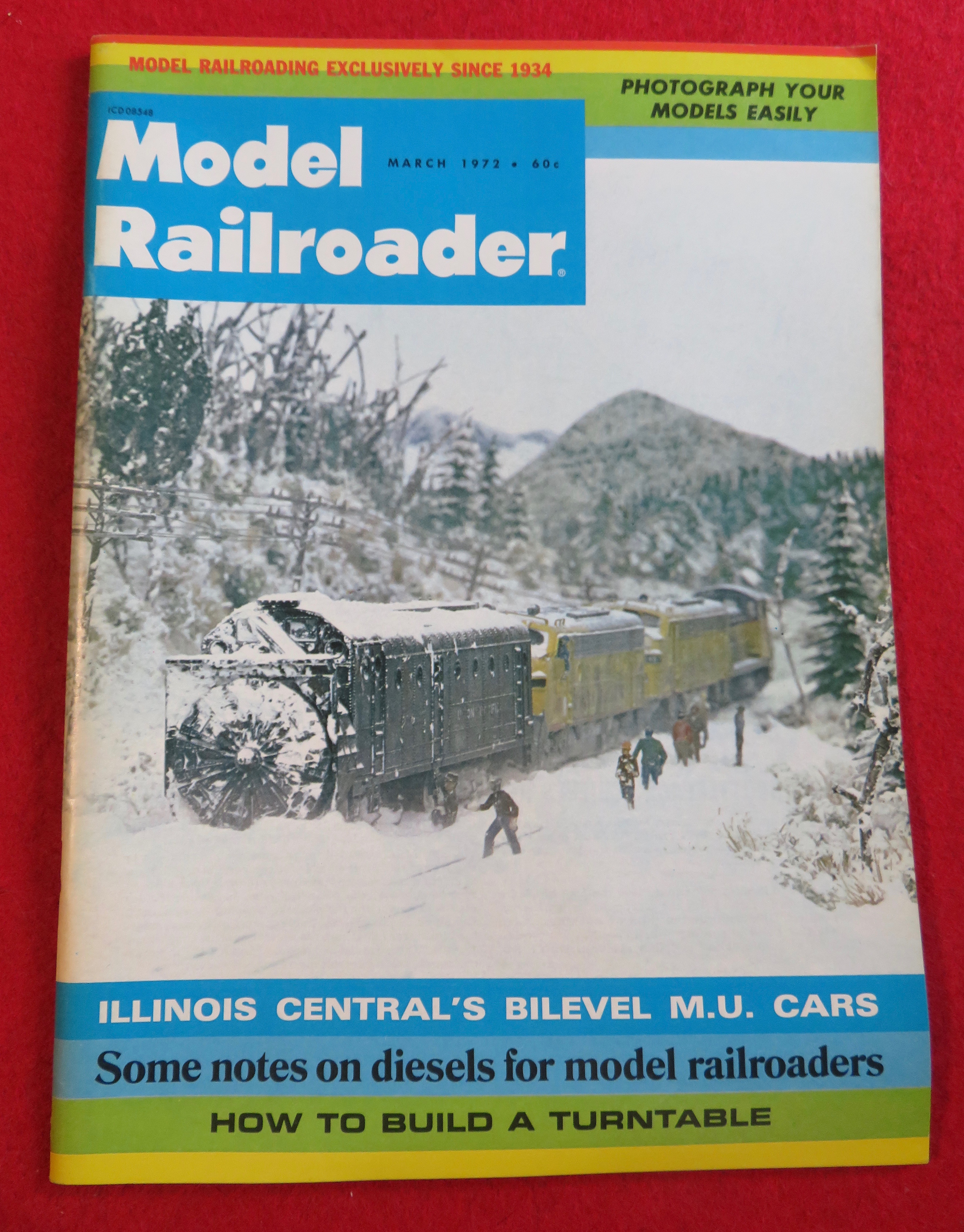 Model Railroader Magazine March 1972