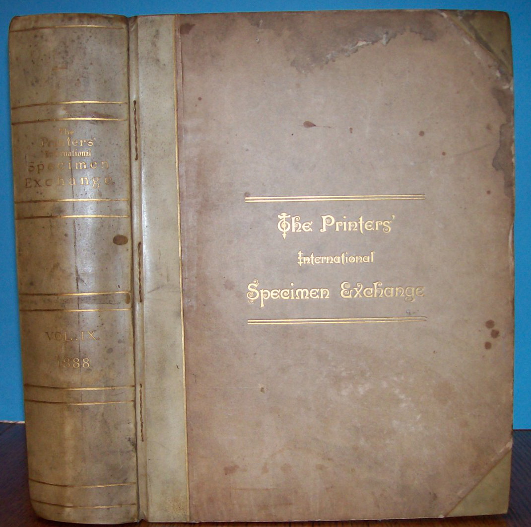 1888 The Printers' International Specimen Exchange IX