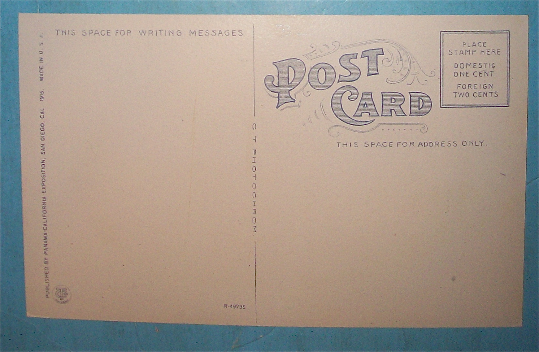 Arts & Crafts Building Postcard