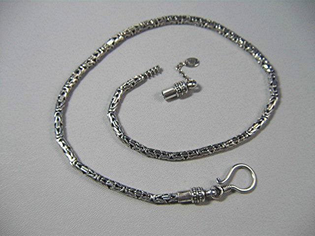Necklace Sterling Silver Hook Clasp MILO  Bali