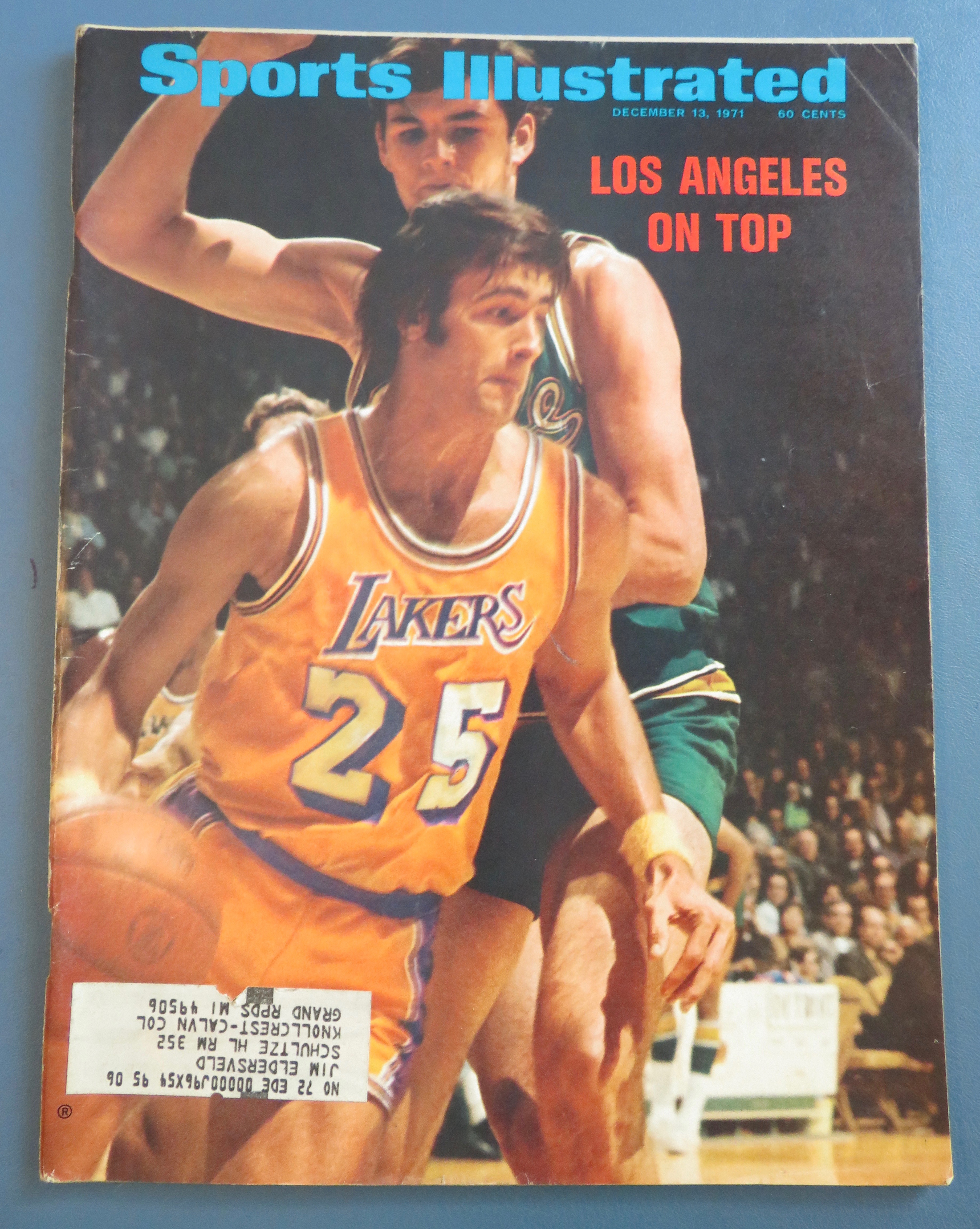 Sports Illustrated Magazine December 13, 1971