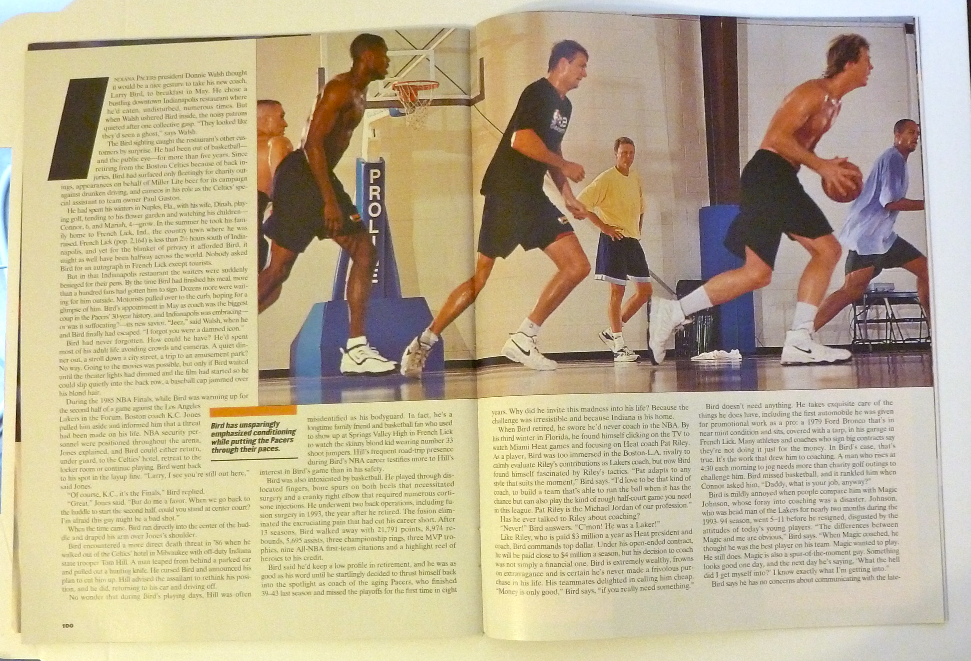 Sports Illustrated Magazine-October 27, 1997-Larry Bird