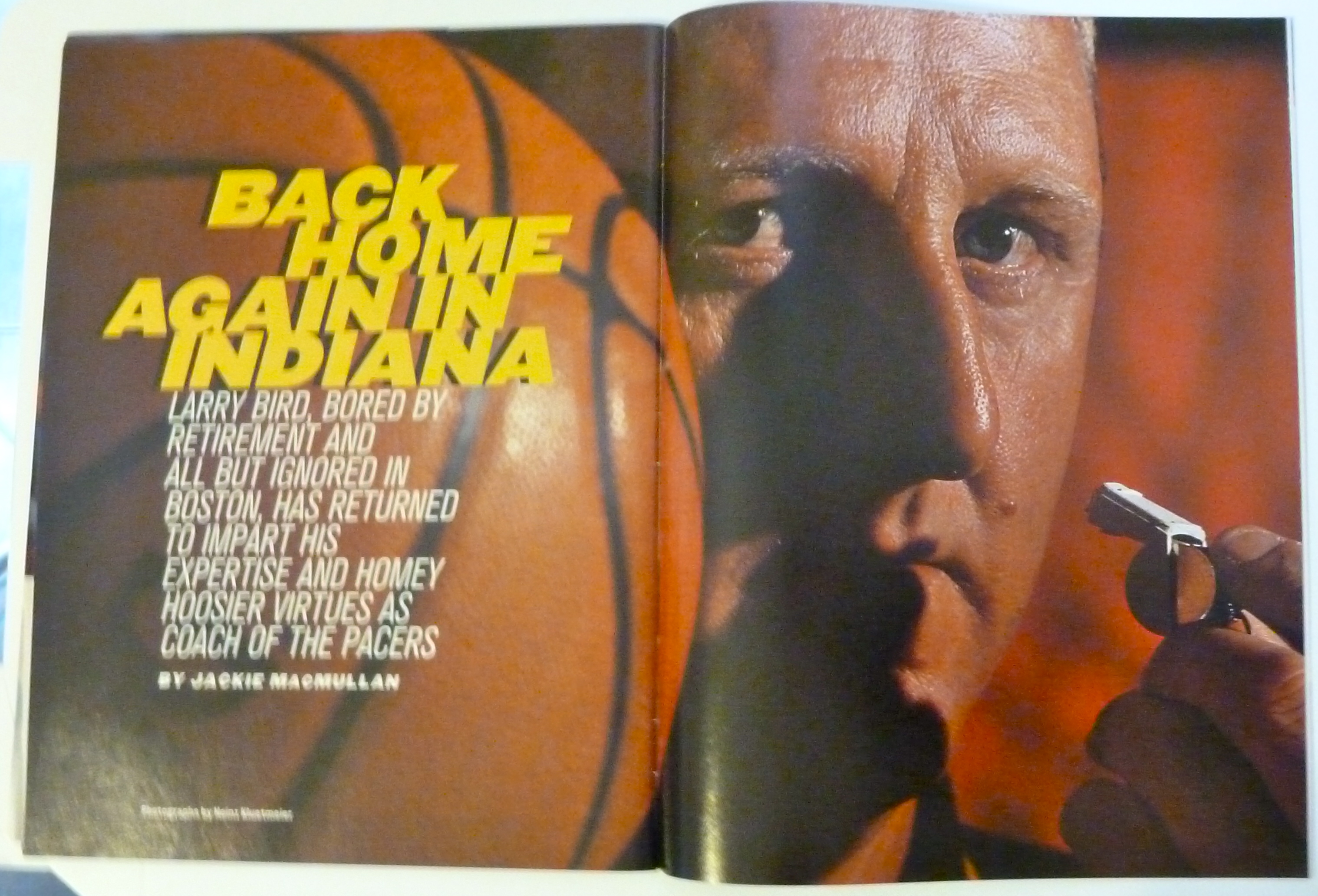Sports Illustrated Magazine-October 27, 1997-Larry Bird