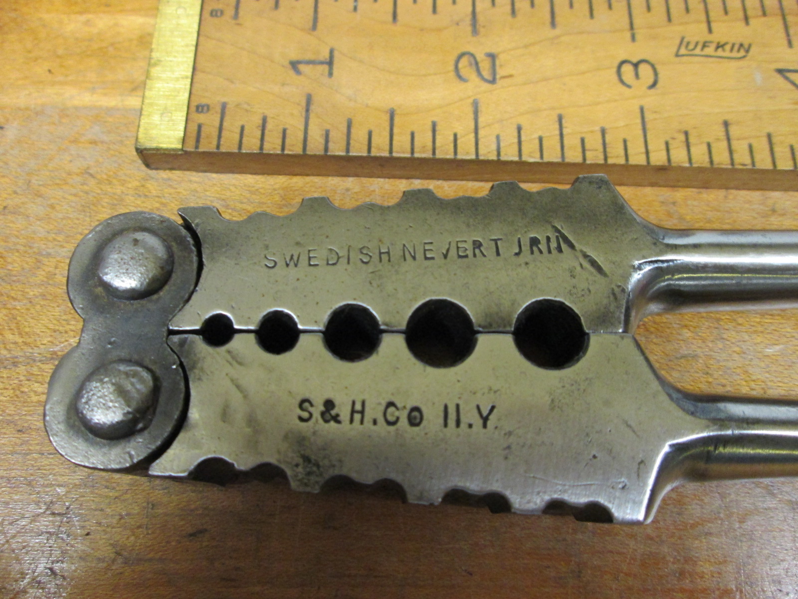 S. & H. CO Lineman's Splicing Pliers Double Action