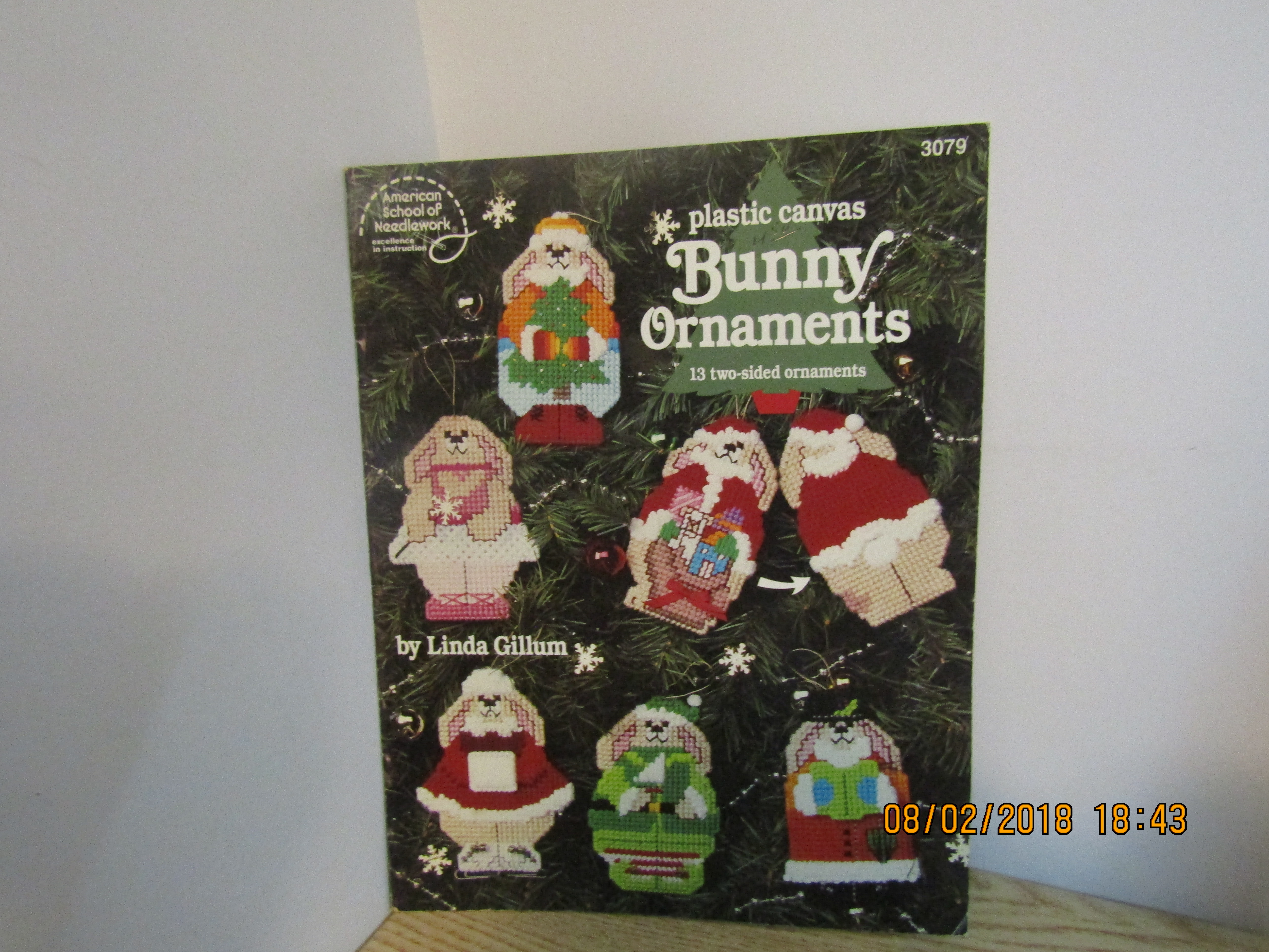 ASN Plastic Canvas Bunny Ornaments #3079