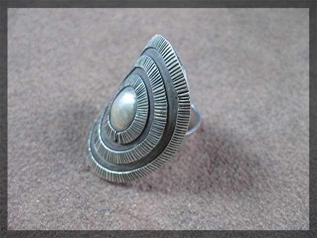 Ring Silver Hill Tribe Indonesia Ring Adjustable