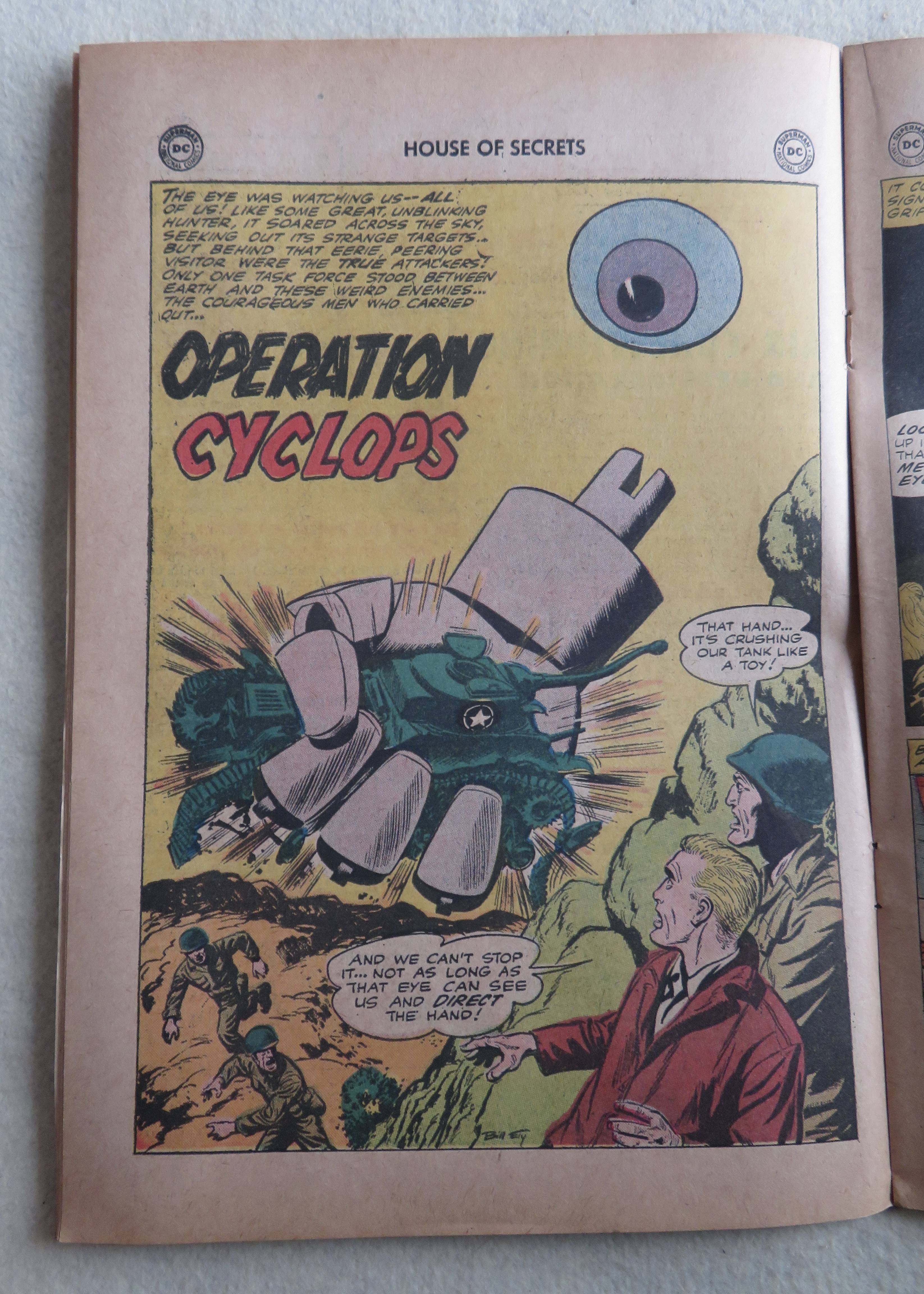 House Of Secrets Comic October 1960 Captive Creature
