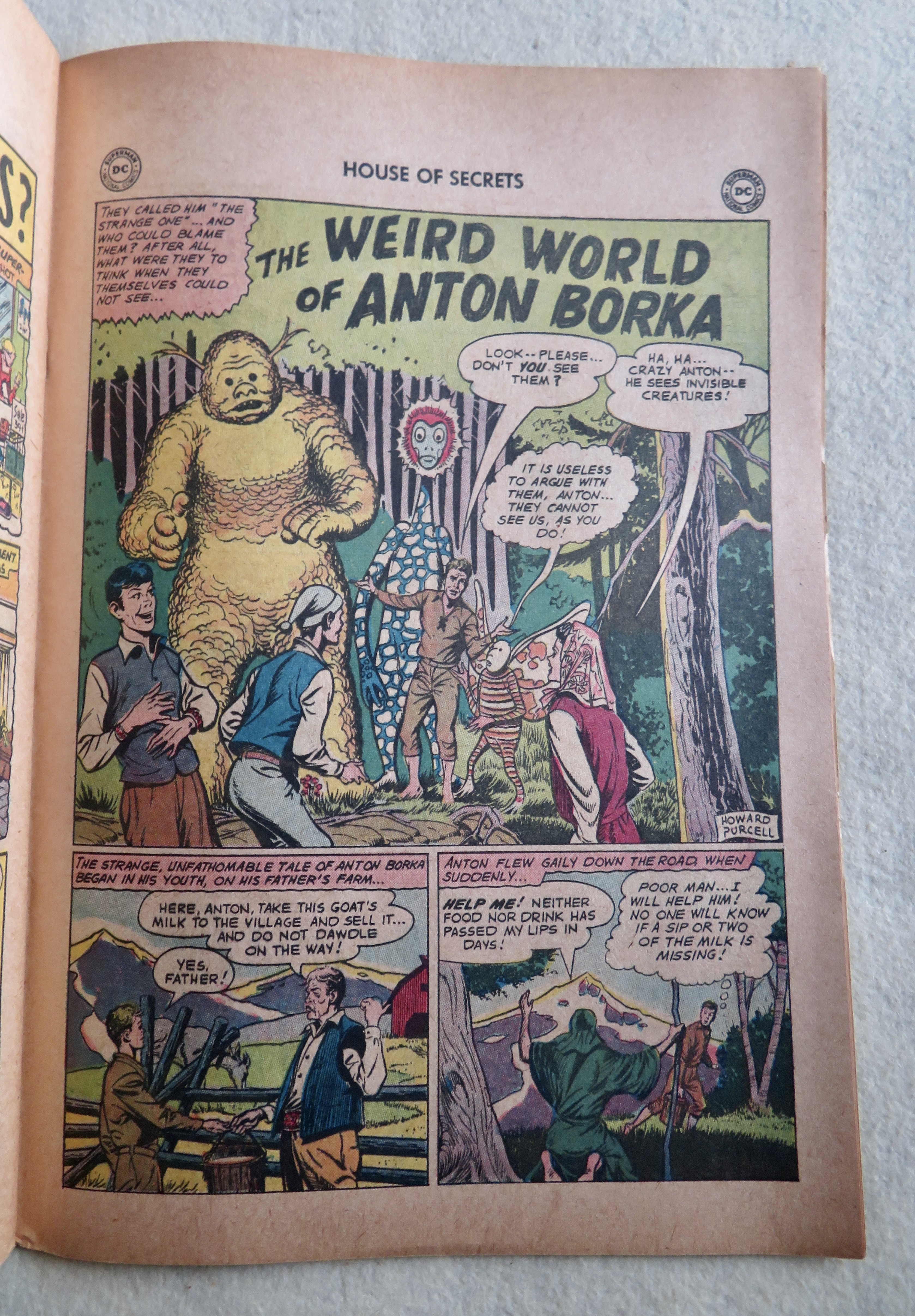 House Of Secrets Comic October 1960 Captive Creature