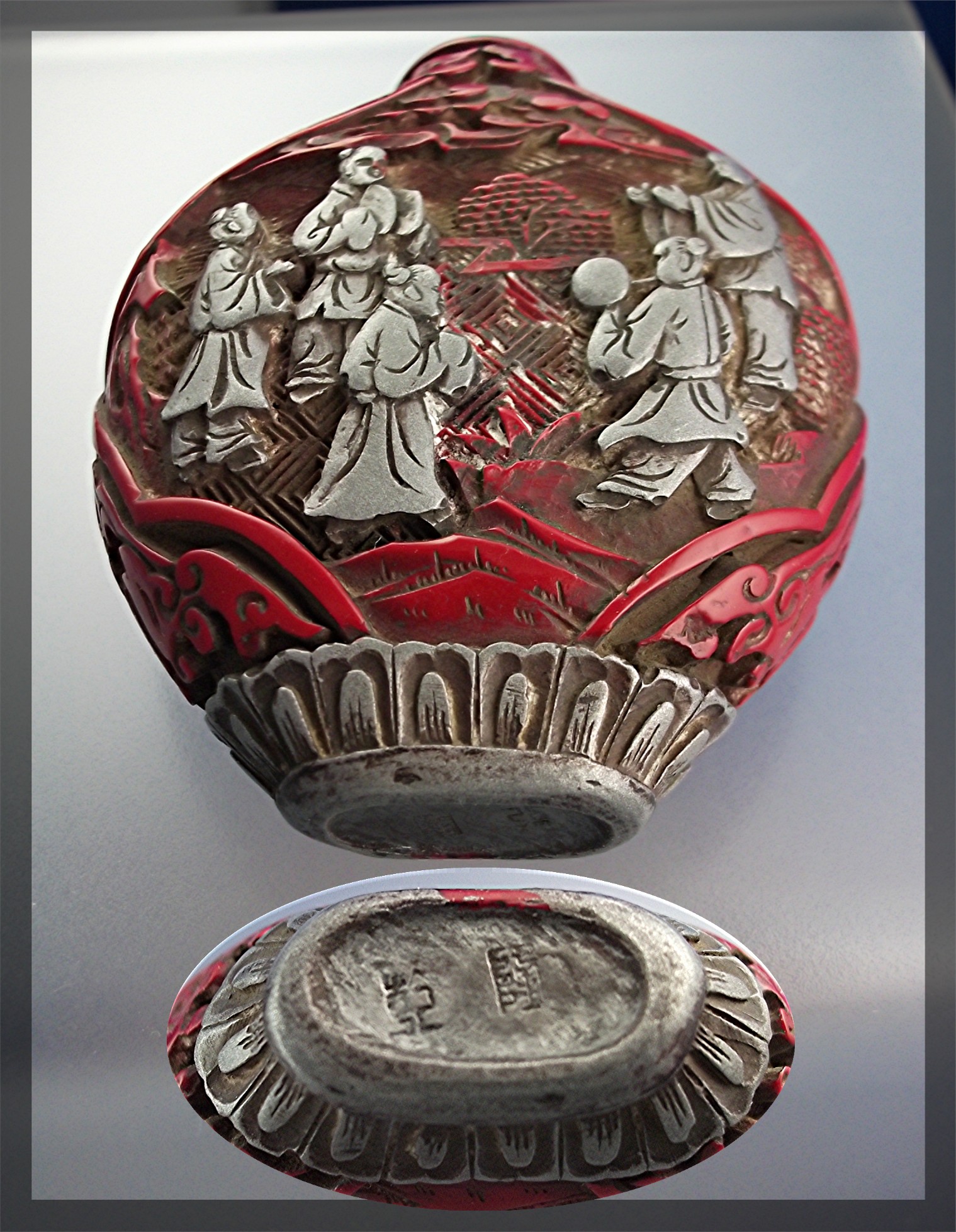 Antique SNUFF BOTTLE, RARE