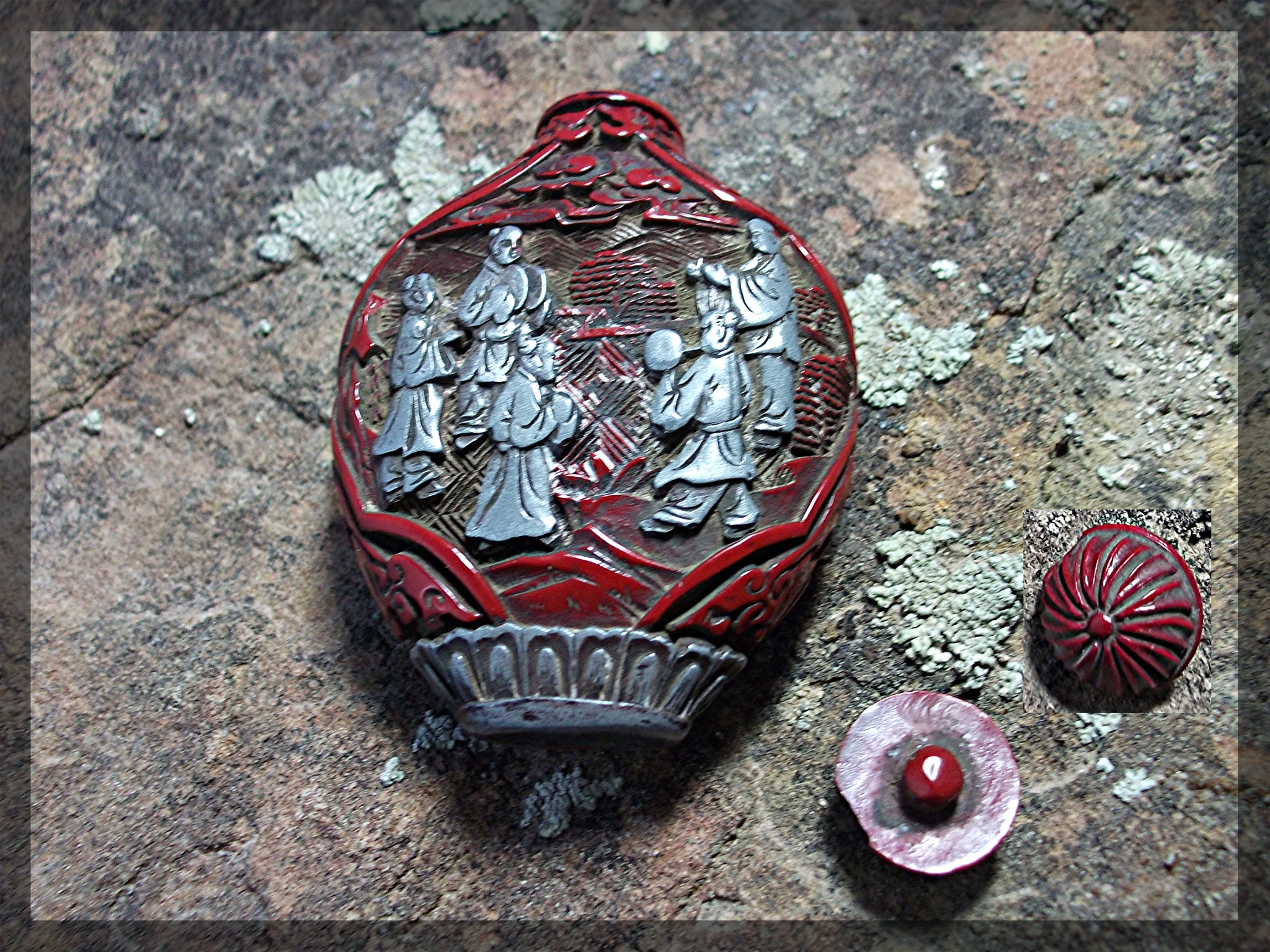Antique SNUFF BOTTLE, RARE